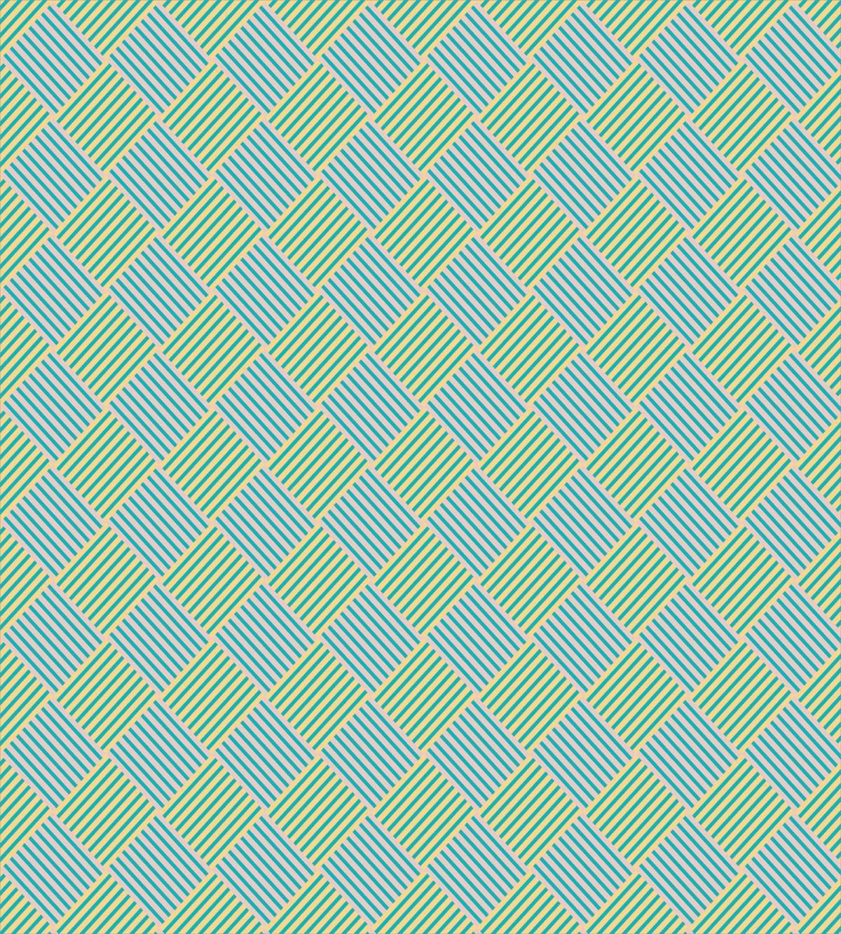 Striped Squares Tile — Pattern