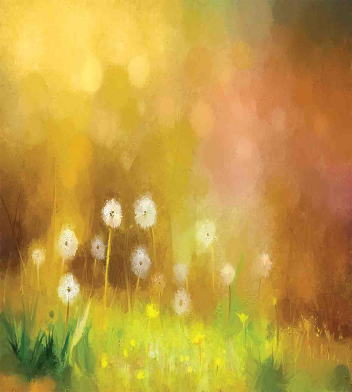 Oil Painting Effect Art — Pattern