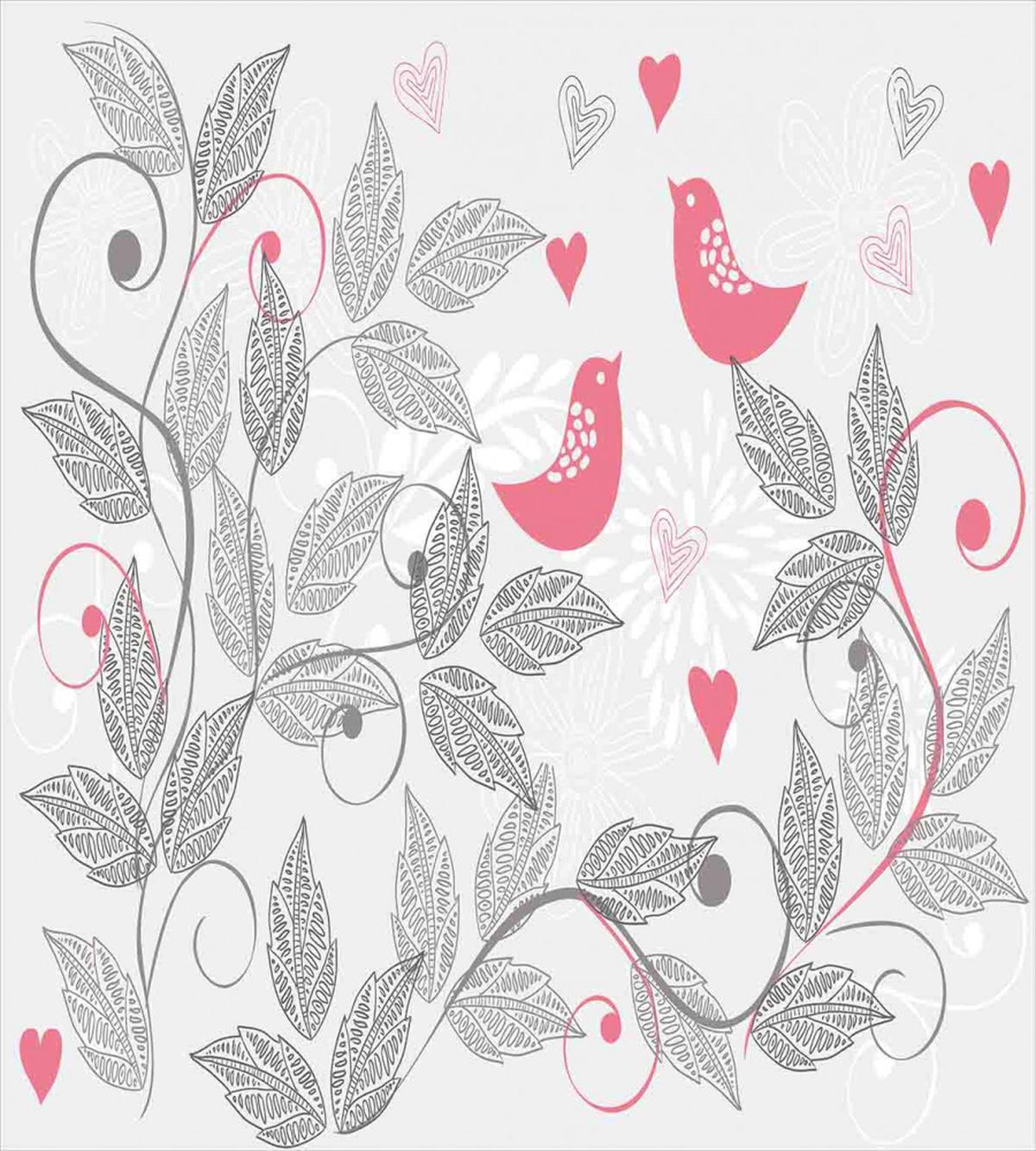 Retro Love Birds — Pattern