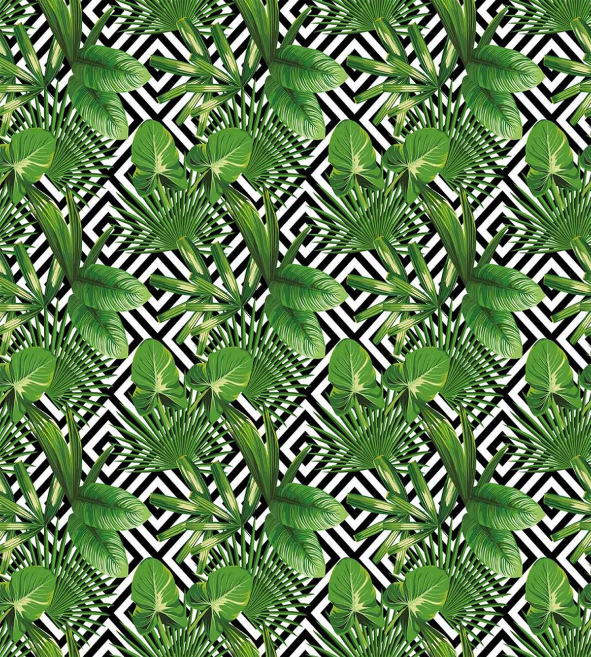 Modern Coconut Palm — Pattern