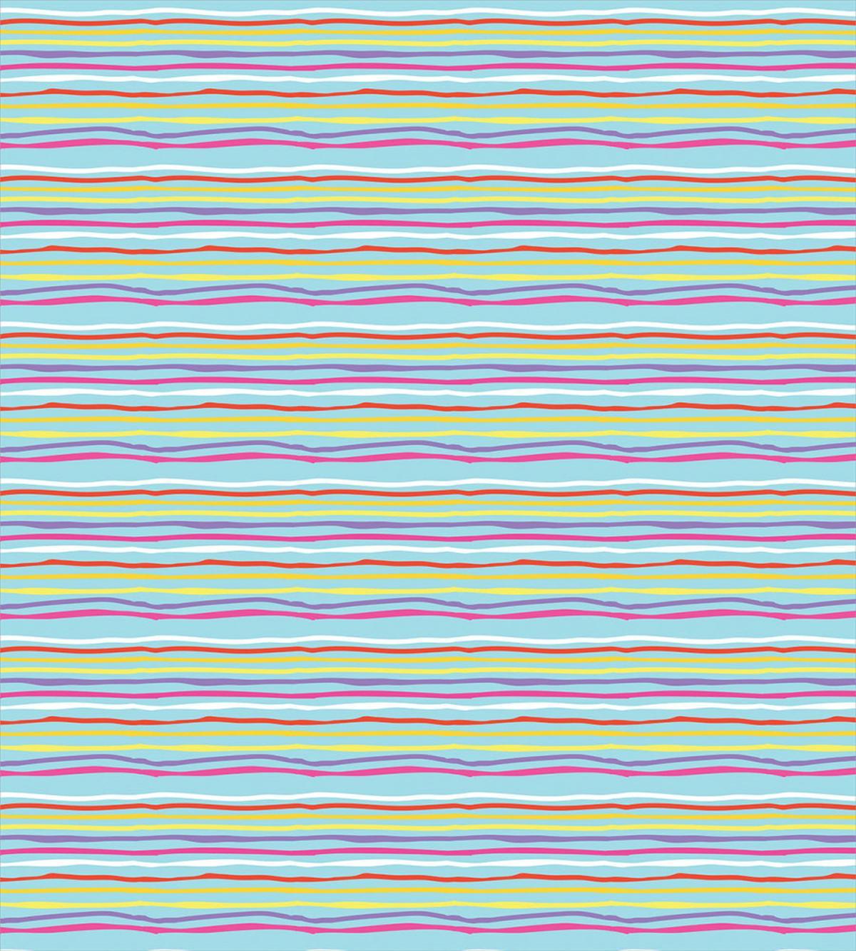 Colorful Ripple Lines Fun — Pattern