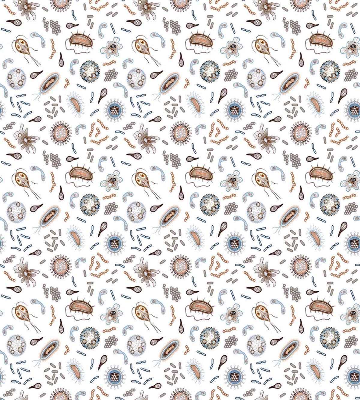 Bacteria Virus and Germs — Pattern