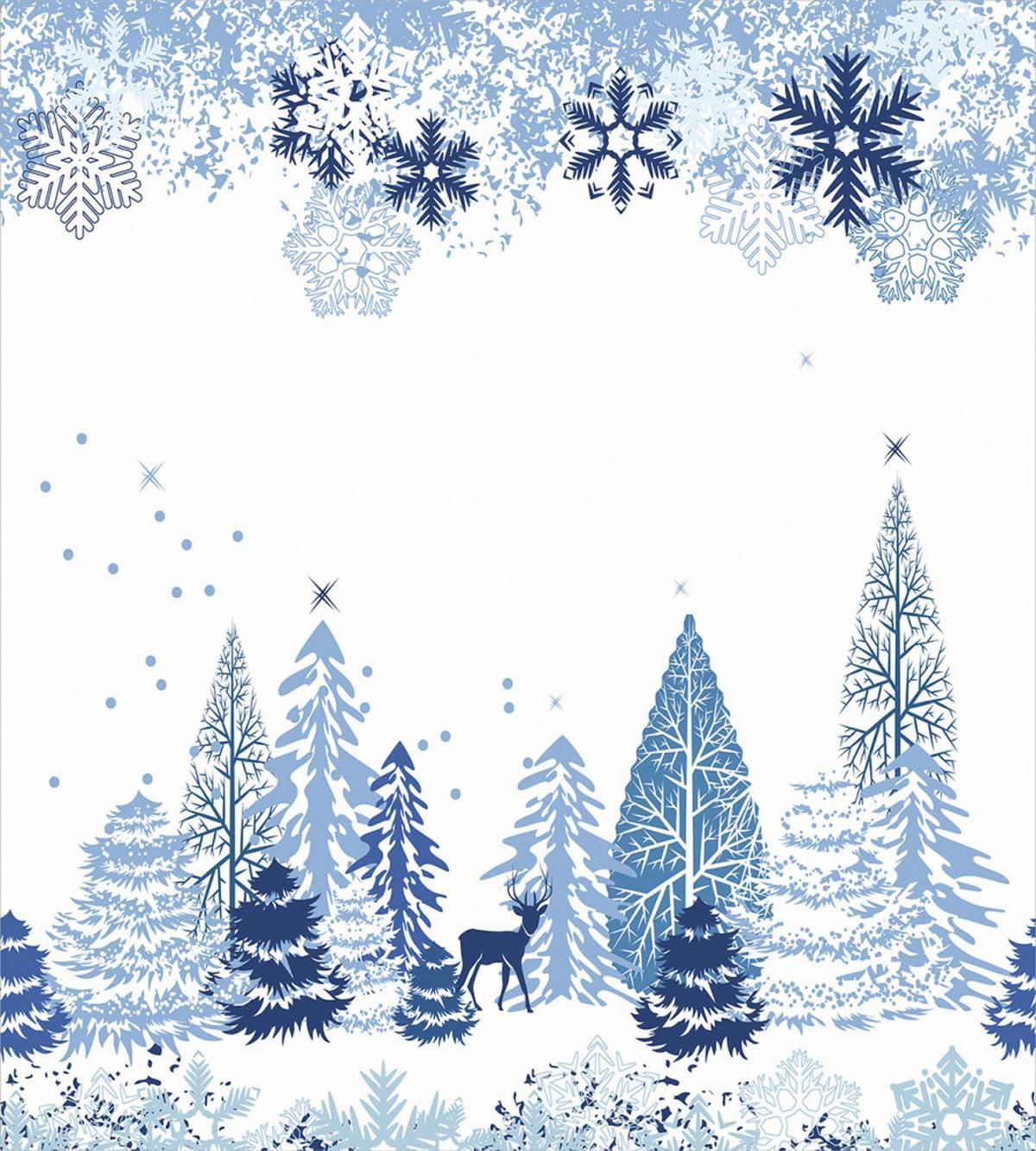 Winter Forest — Pattern