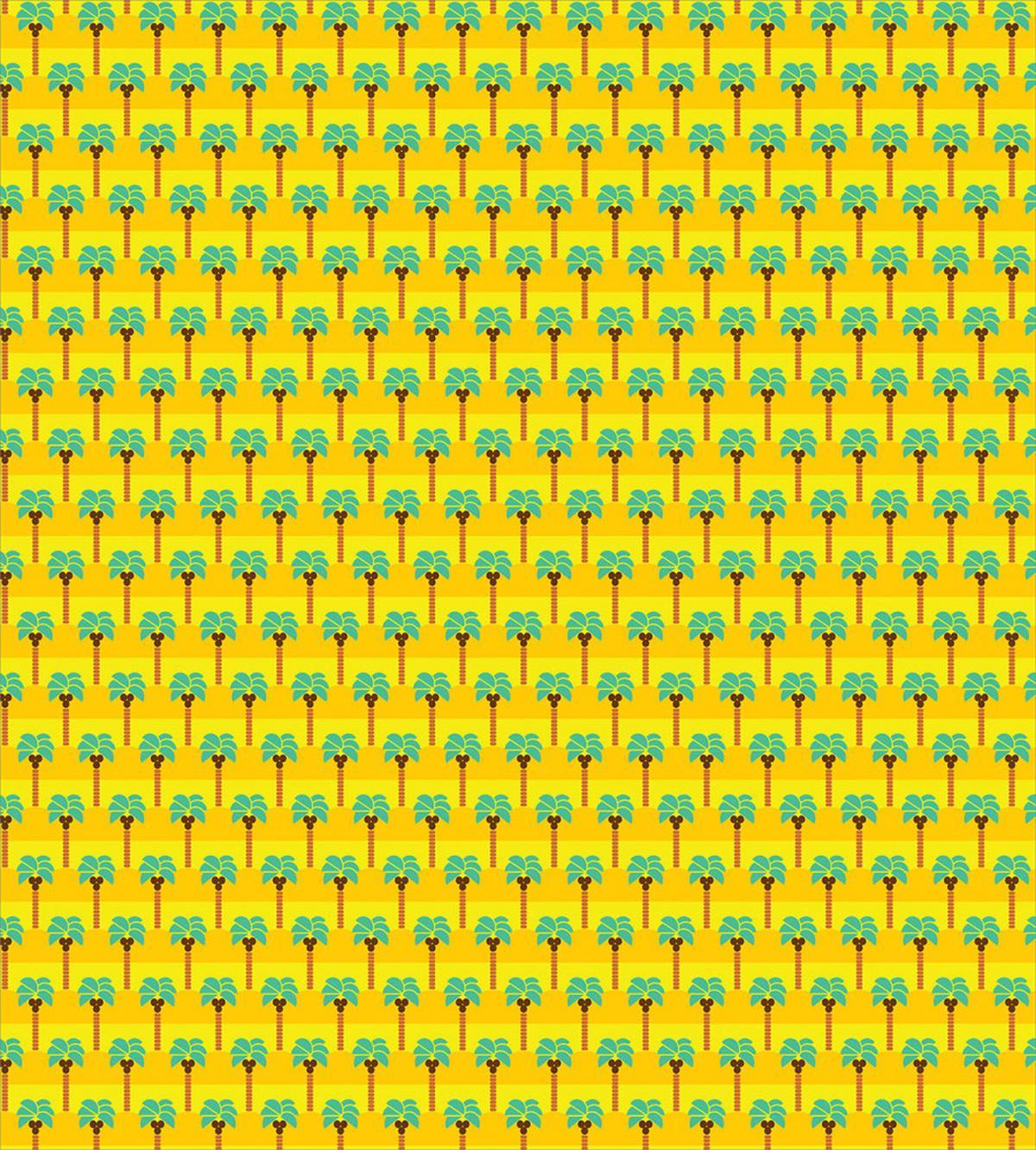 Exotic Coconut Trees Pattern — Pattern