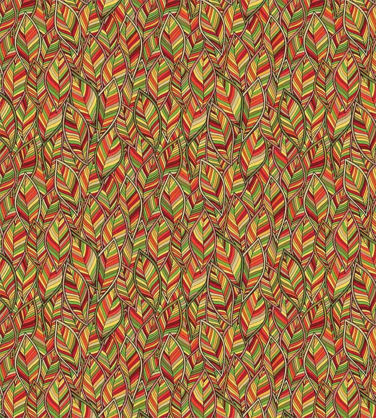 Autumn Faded Leafage — Pattern