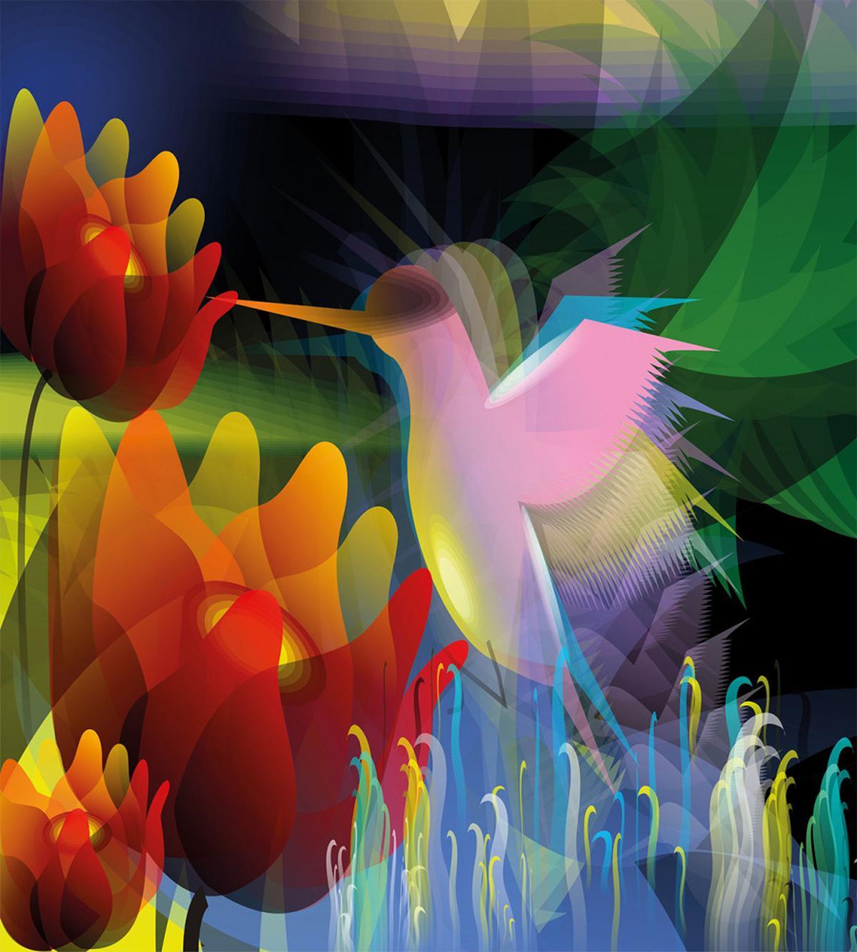 Fantasy Digital Painting — Pattern