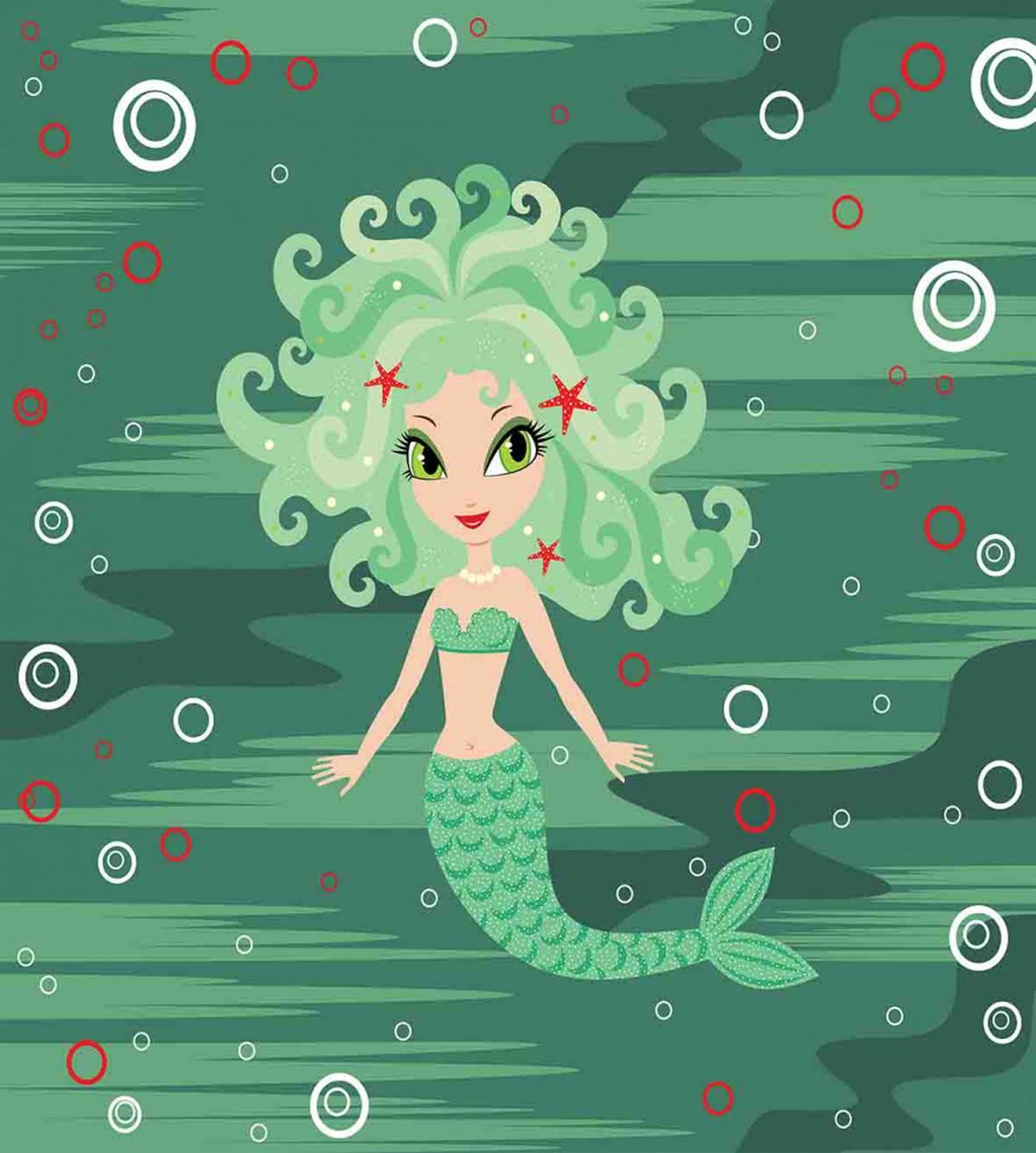 Starfish Sea Cartoon — Pattern