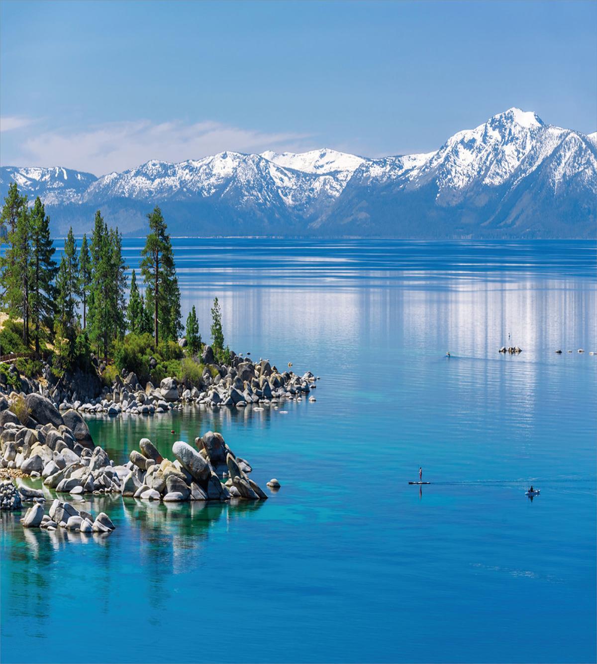 Blue Water Lake Tahoe — Pattern