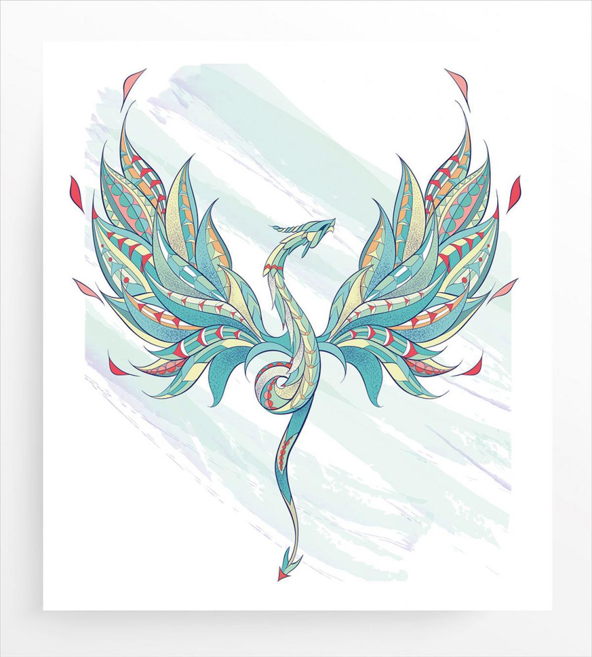 Serpent Fantasy Art — Pattern