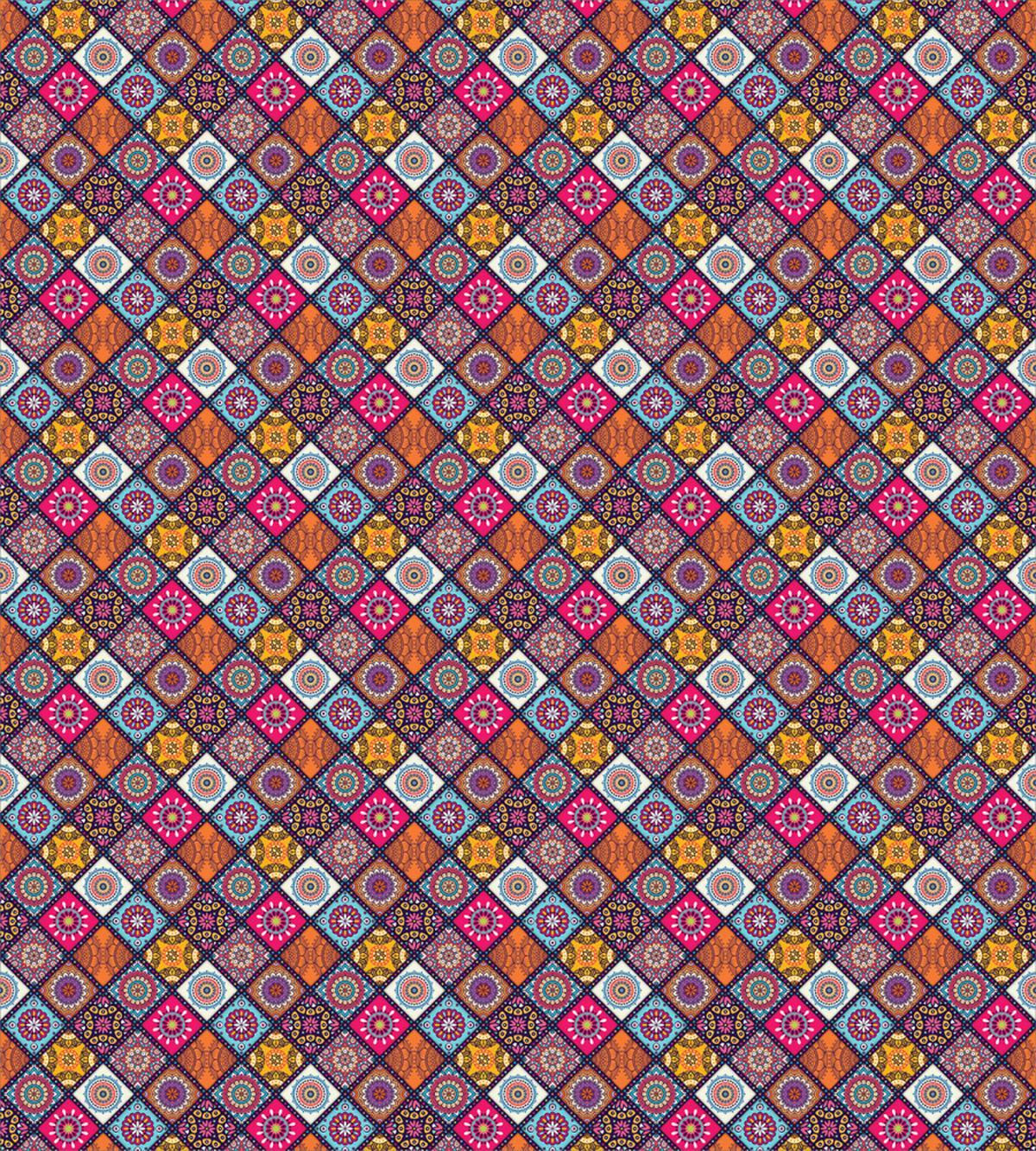 Folkloric Boho Flowers — Pattern