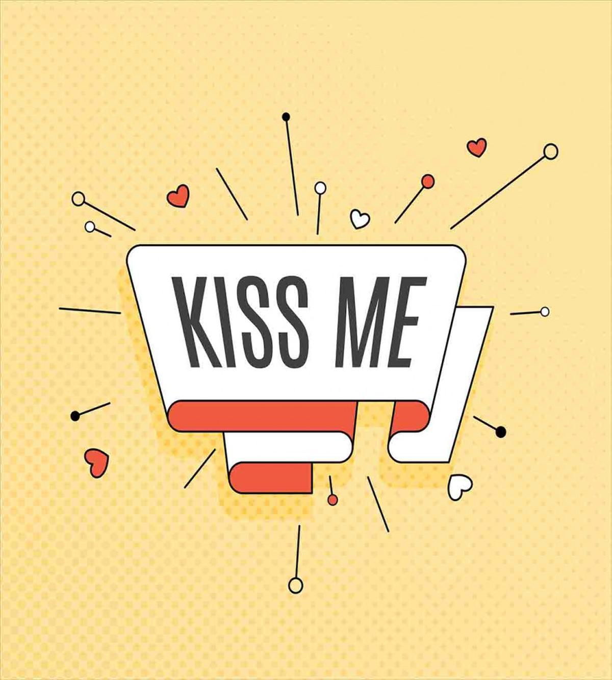 Retro Love Message — Pattern