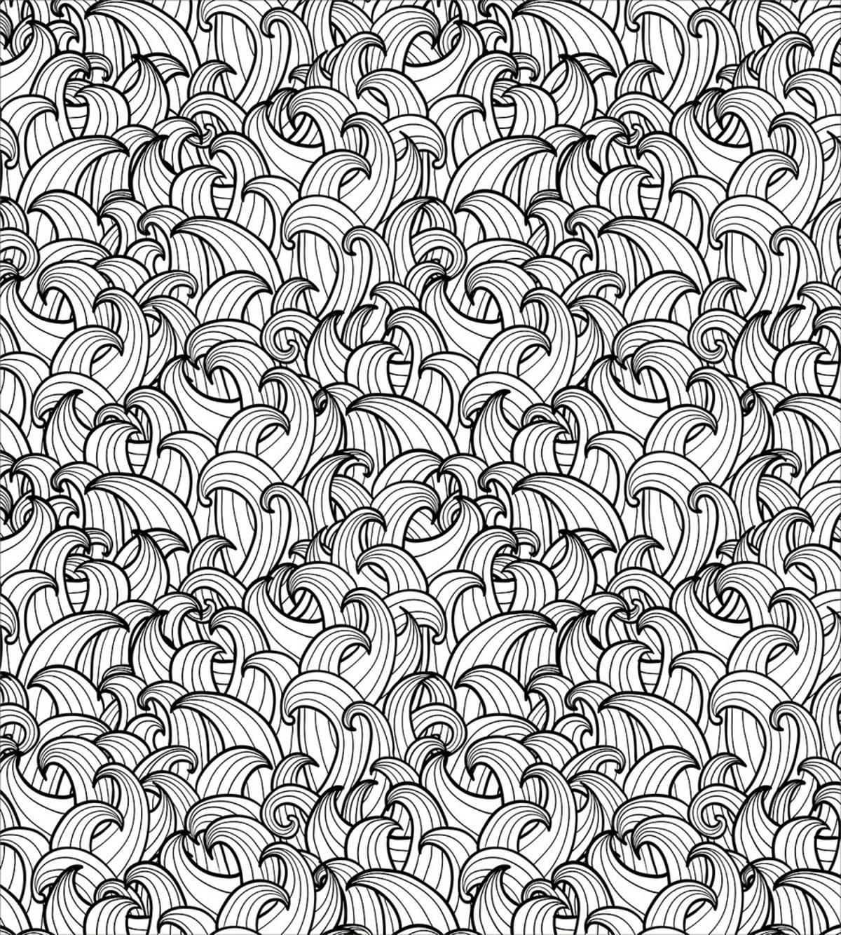 Sea Storm Waves — Pattern