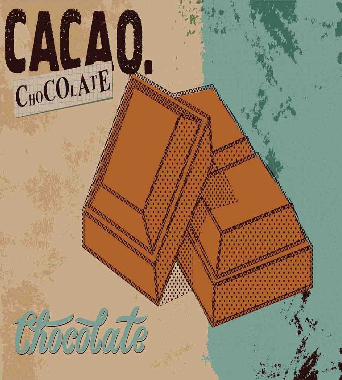 Vintage Chocolate Bar — Pattern