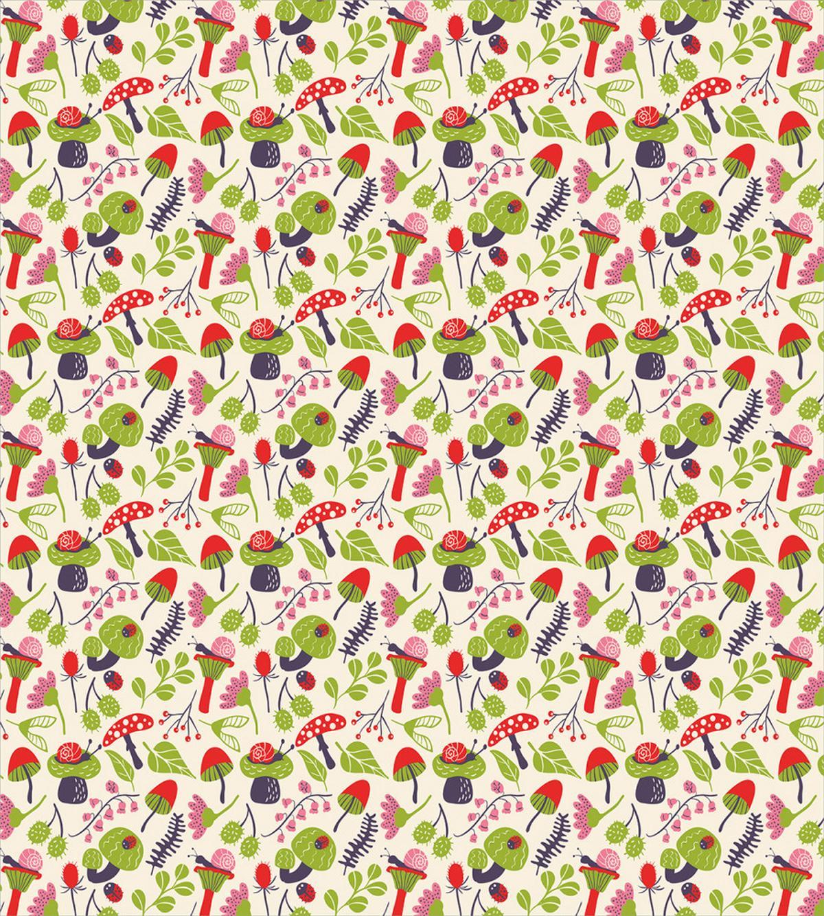 Ladybird Flower Snail — Pattern