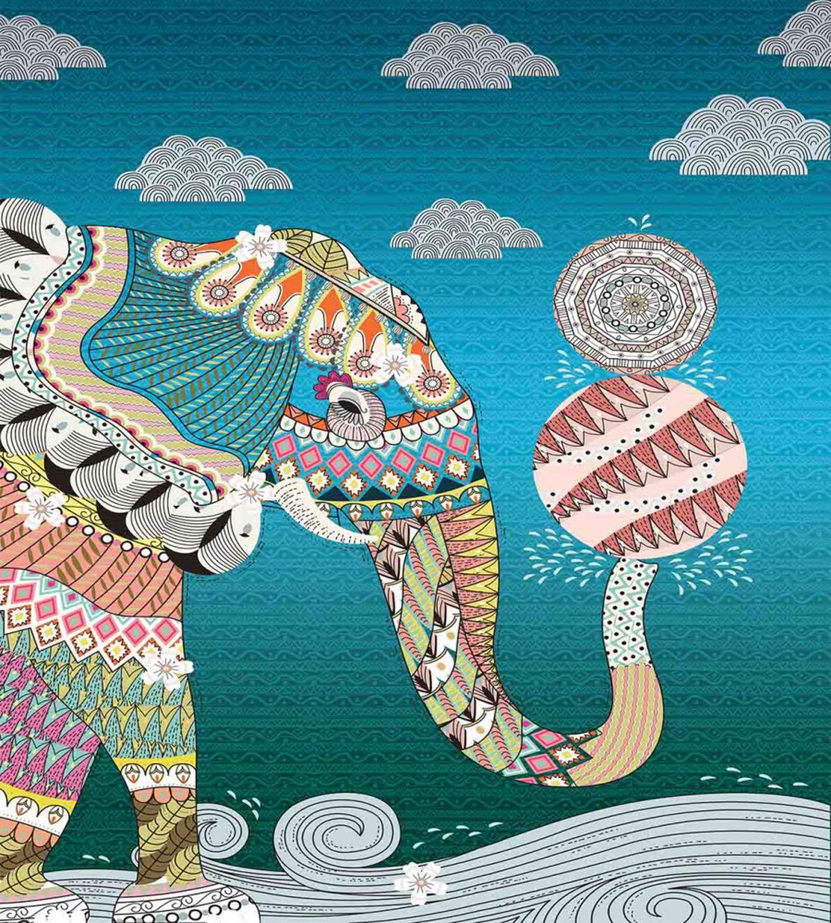 Ornate Spirit Animal — Pattern