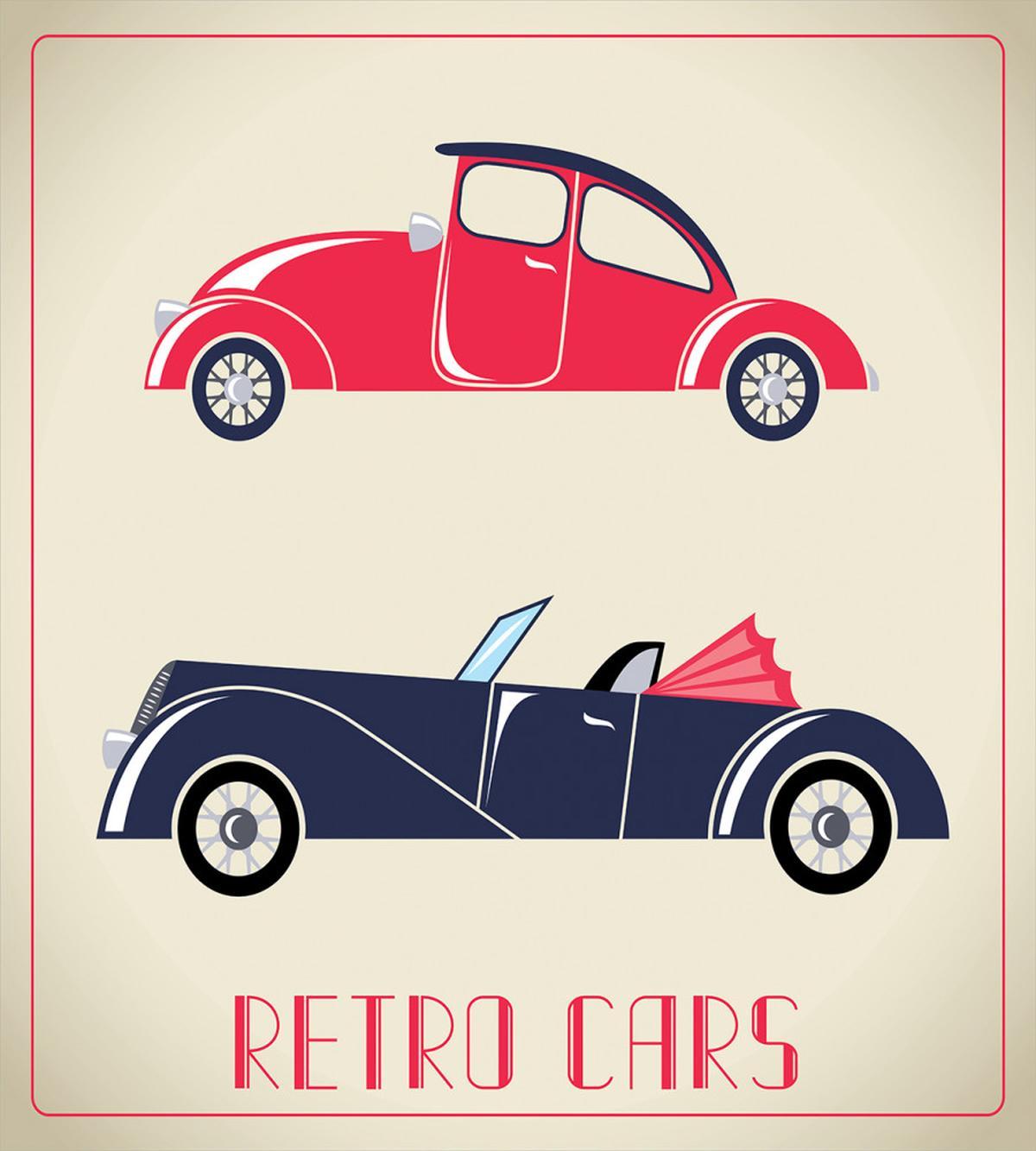 Old School Convertible — Pattern