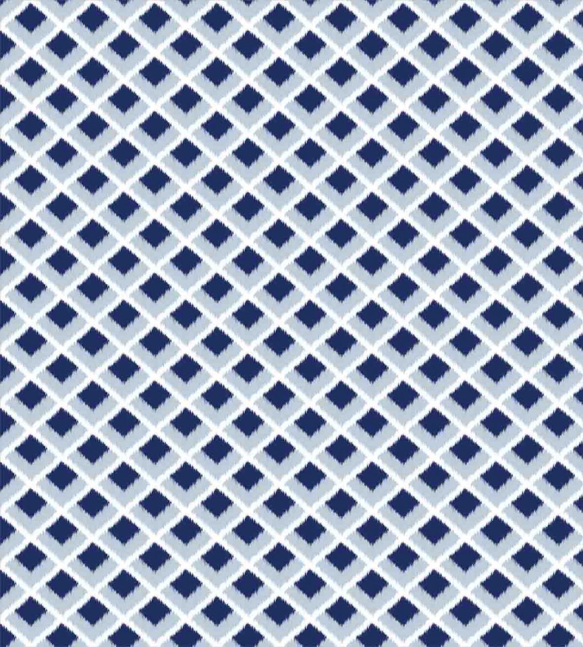 Blue Toned Ikat Modern — Pattern