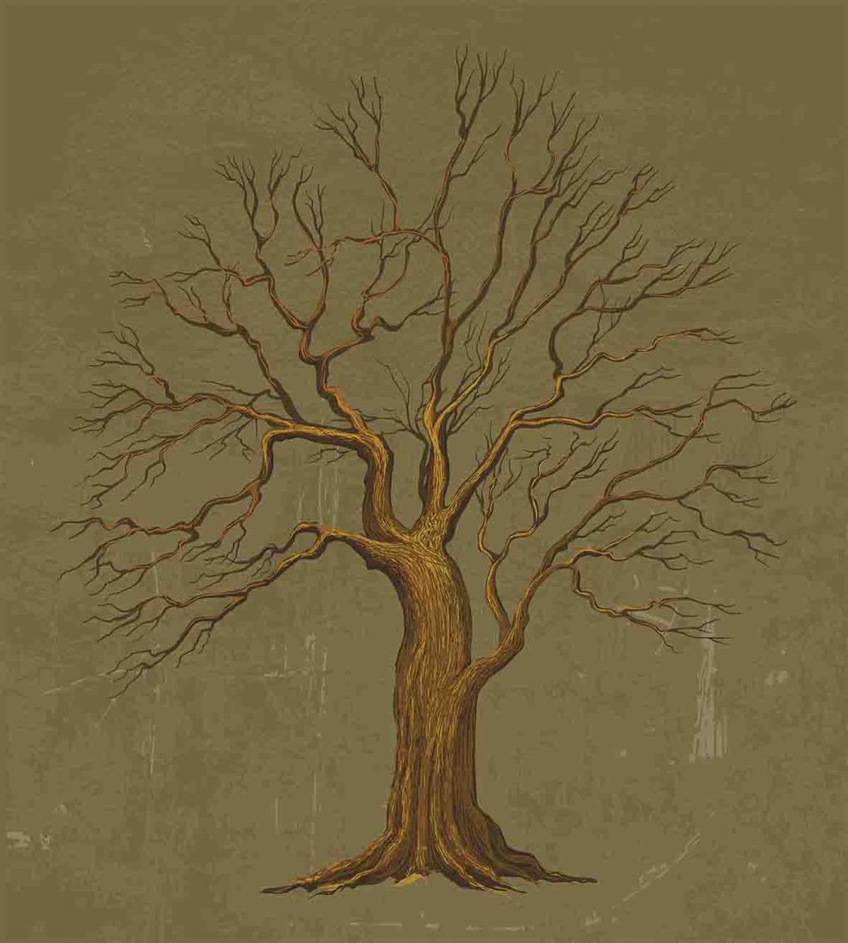 Old Paper Effect Vintage — Pattern