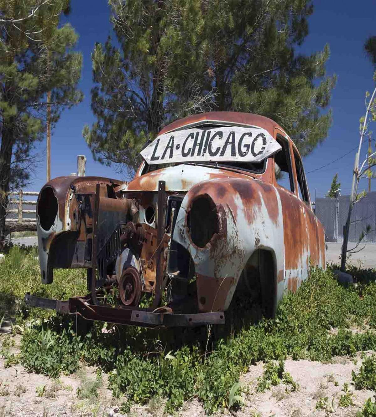Old Abandoned Car USA — Pattern