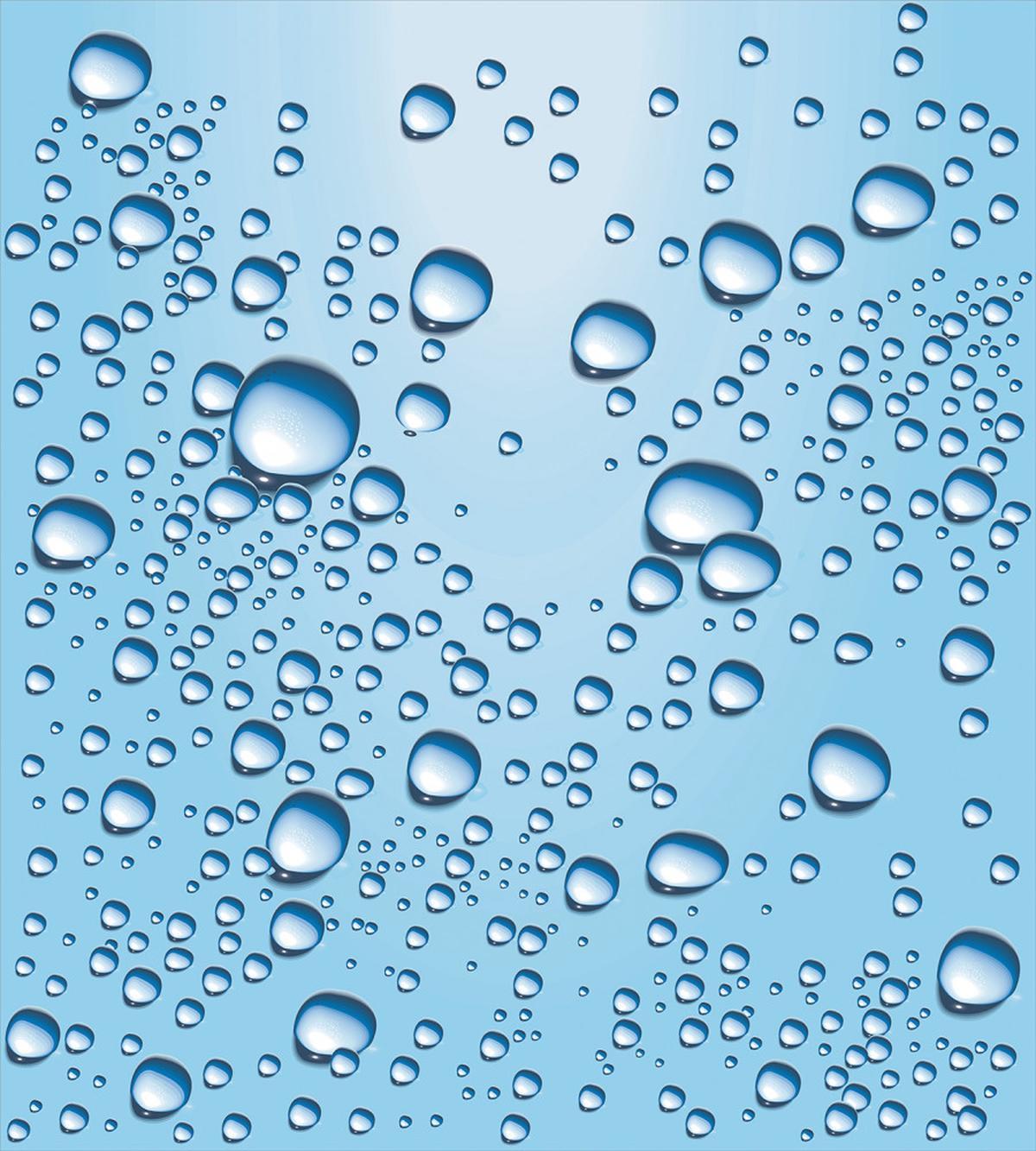 Glass with Water Marks — Pattern