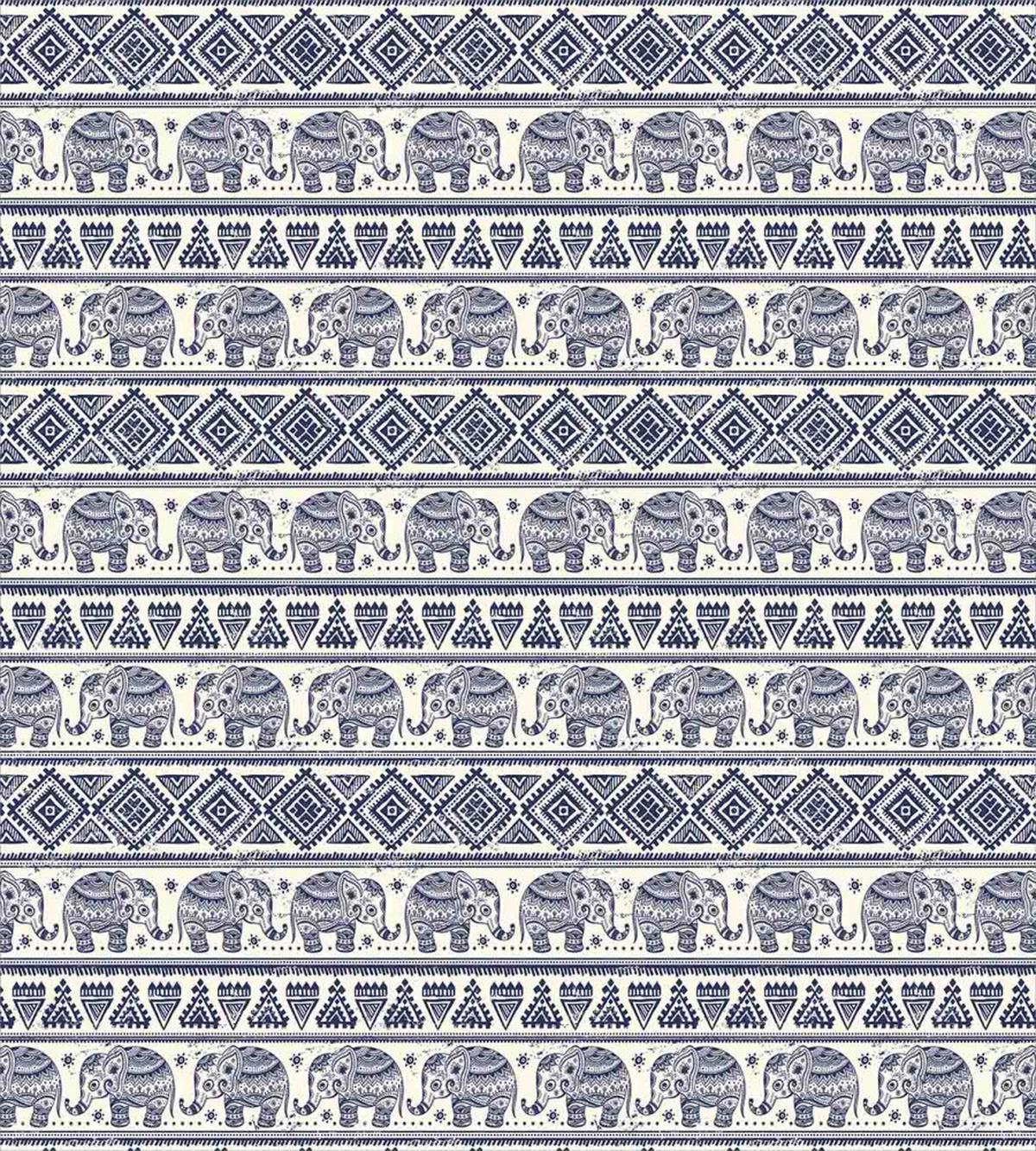 Ethnic Style Composition — Pattern