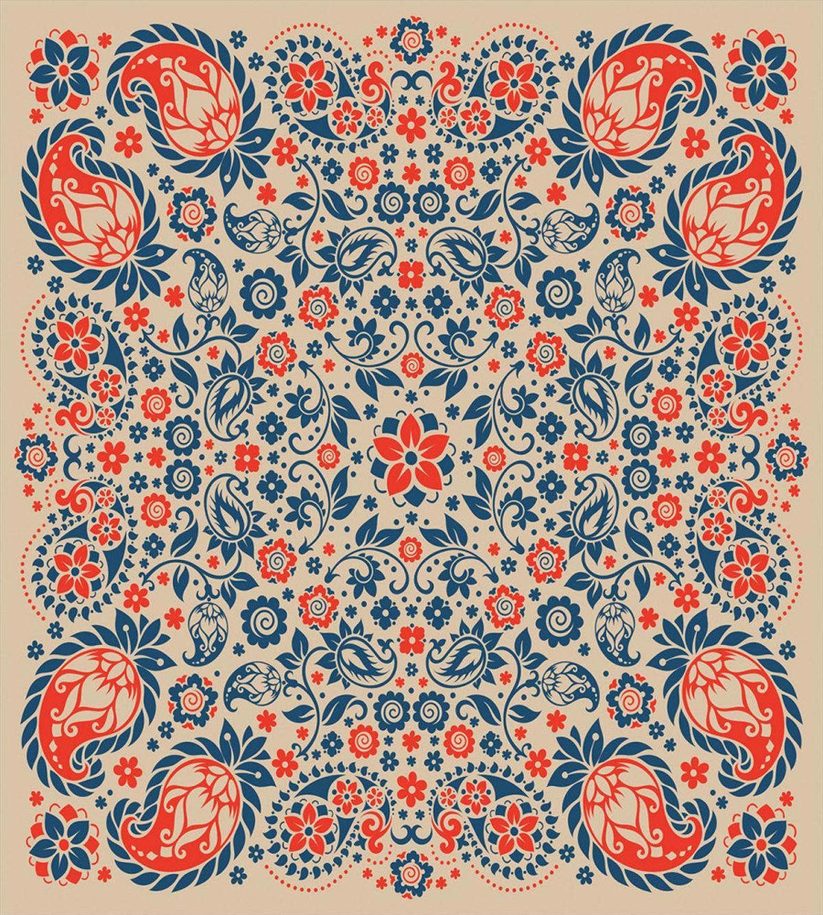 Cultural Folk Persian — Pattern