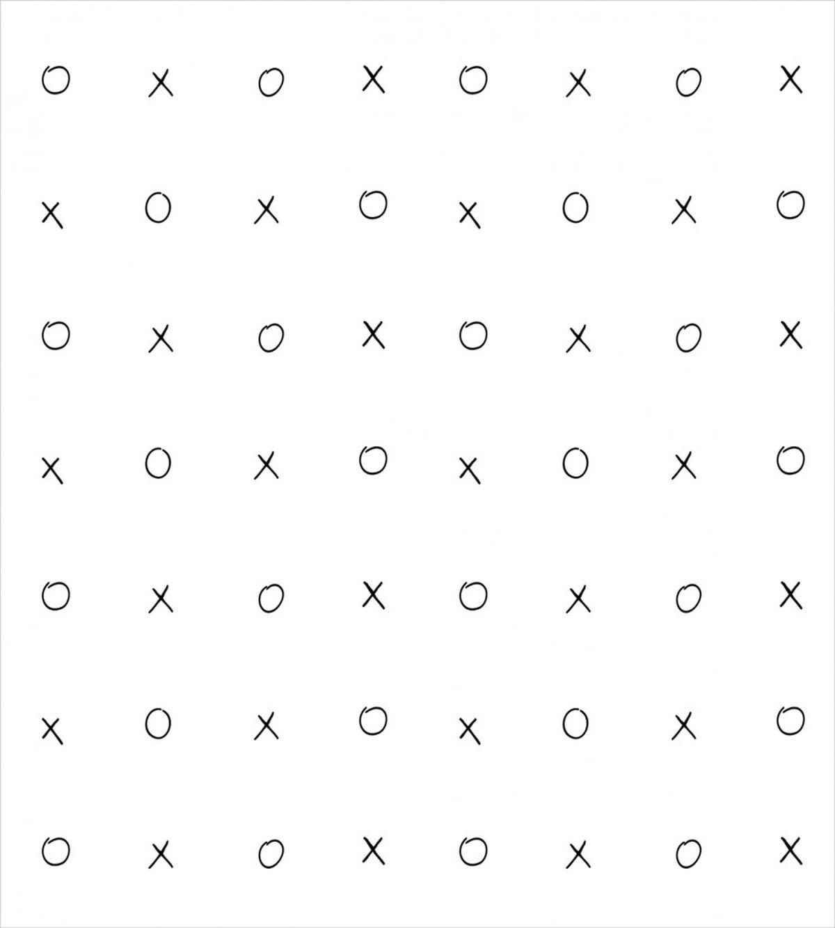 Geometric Monochrome Game — Pattern