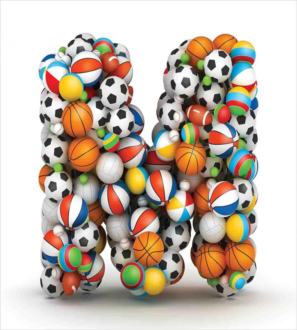 Alphabet Sports Balls — Pattern