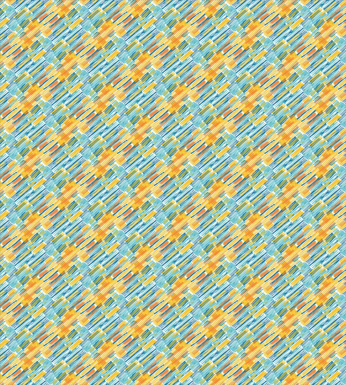 Brush Marks with Stripes — Pattern