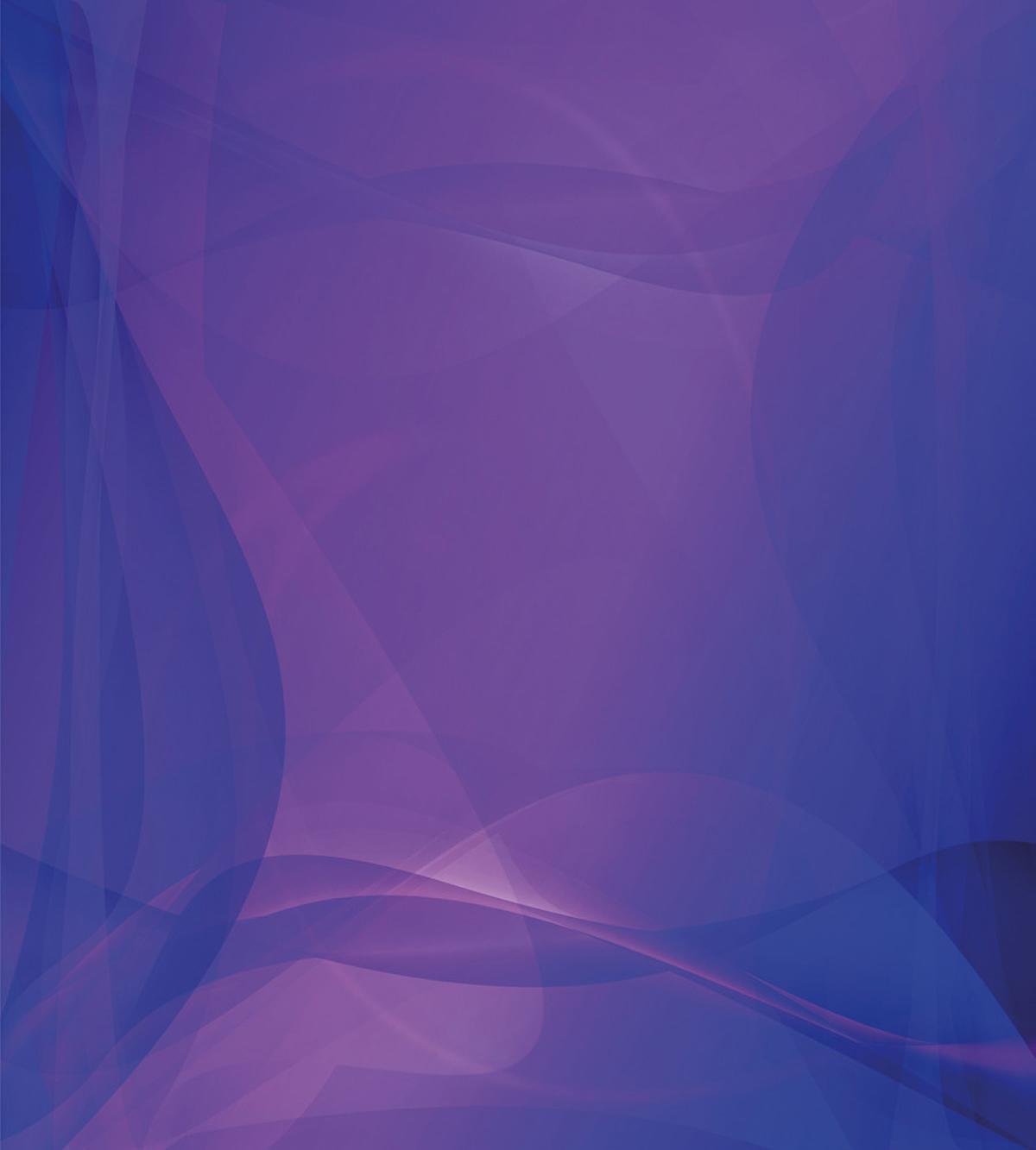 Indigo Wavy Modern Art — Pattern