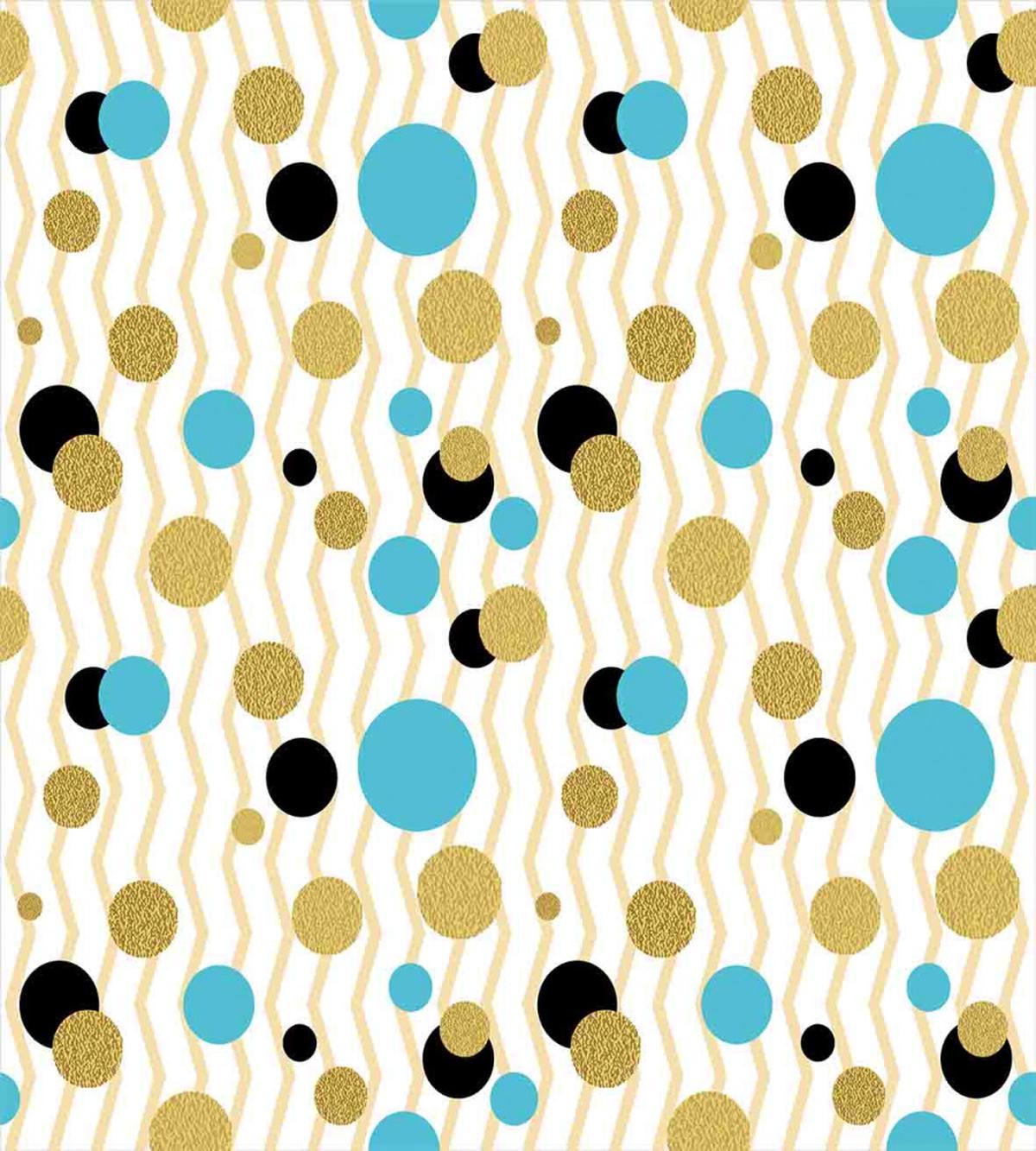 Trippy Geometric Round — Pattern