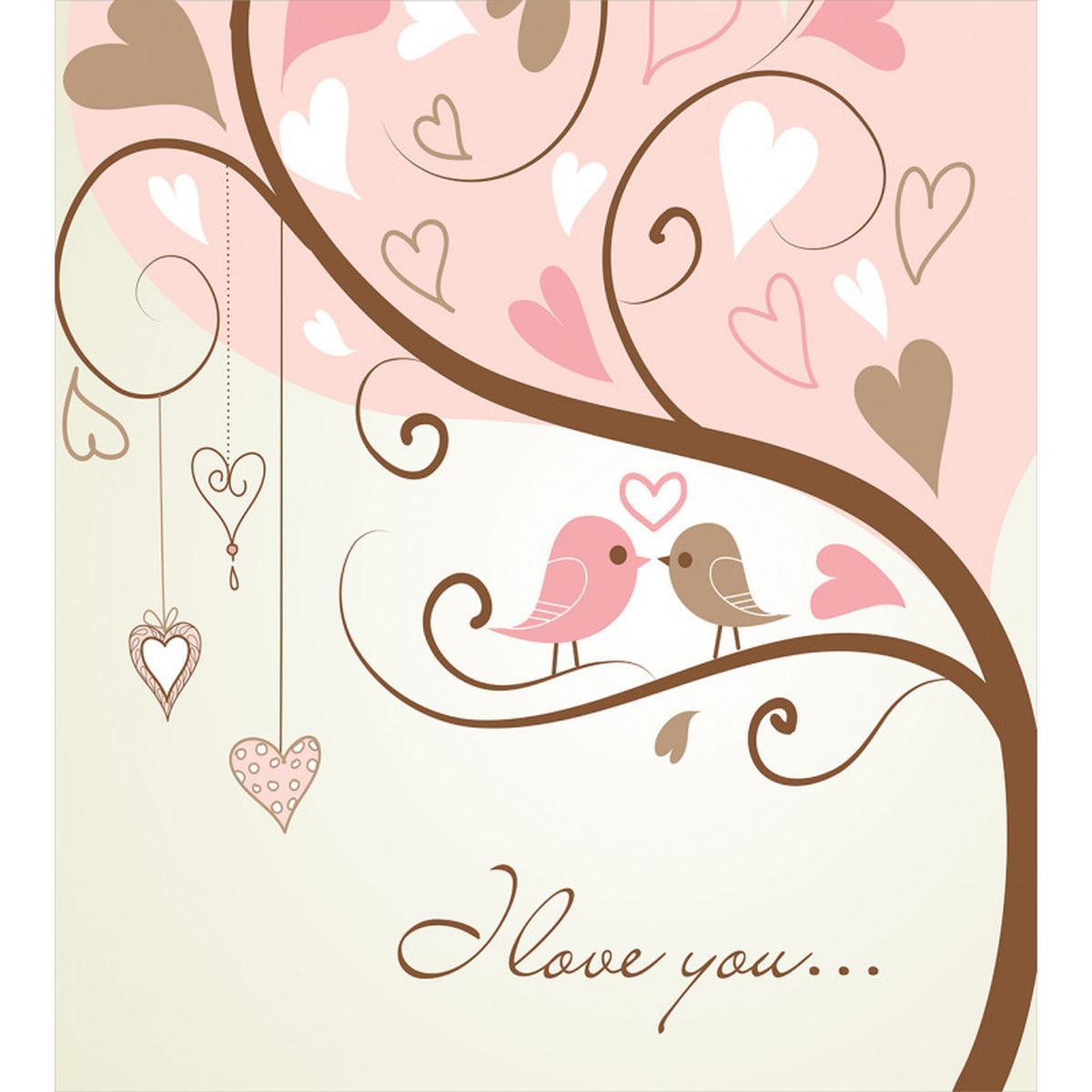 2 Birds Romance Motif — Pattern