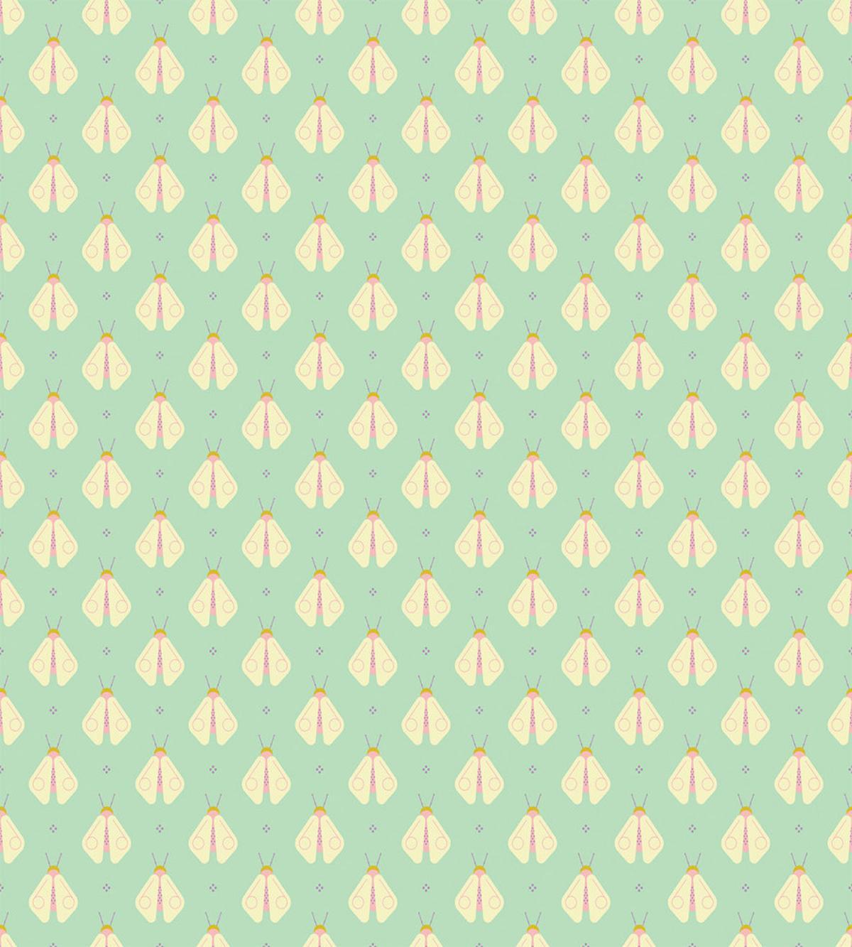 Geometric Circle Motif Wing — Pattern
