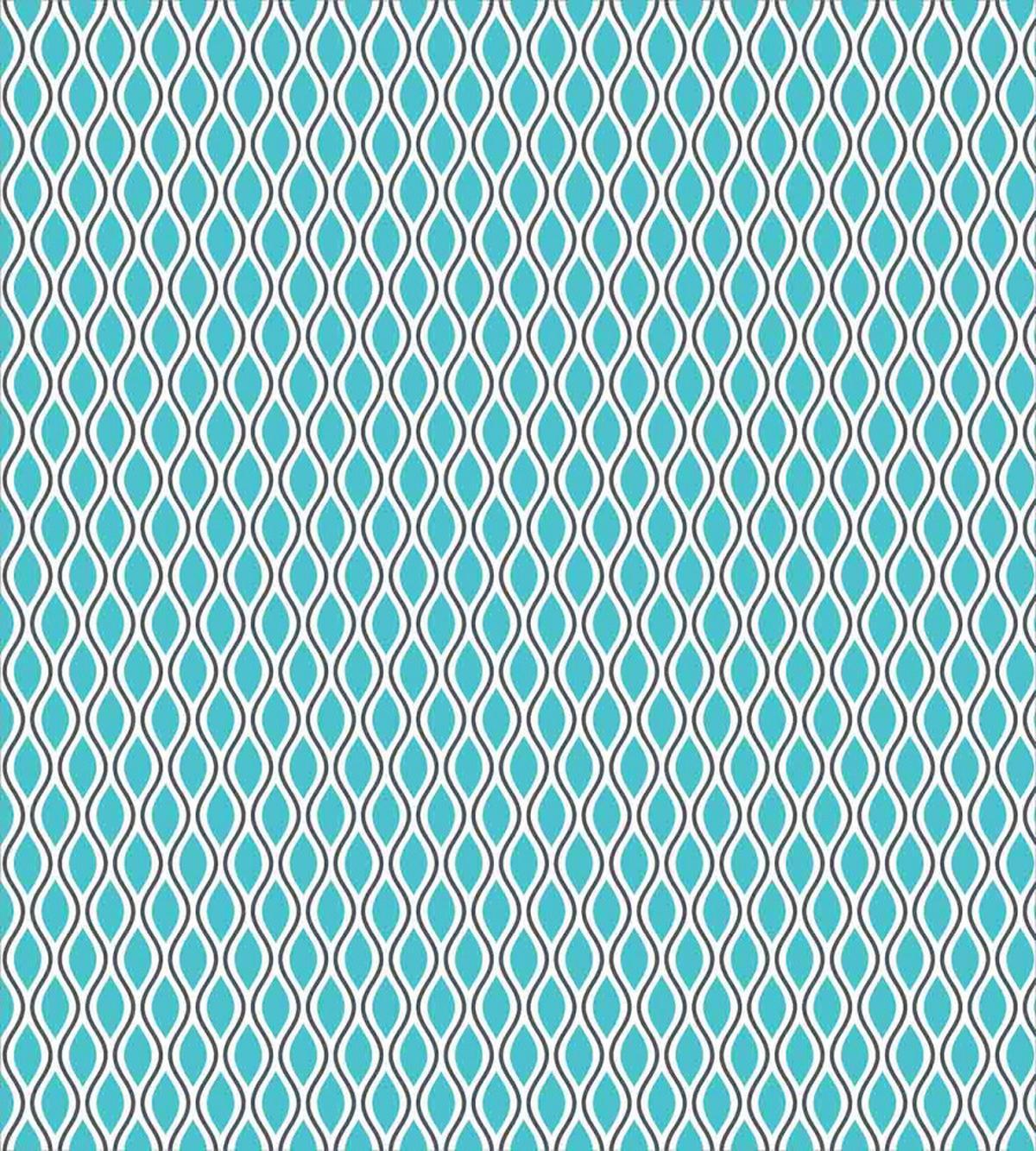 Wavy Lines Ogee Shapes — Pattern