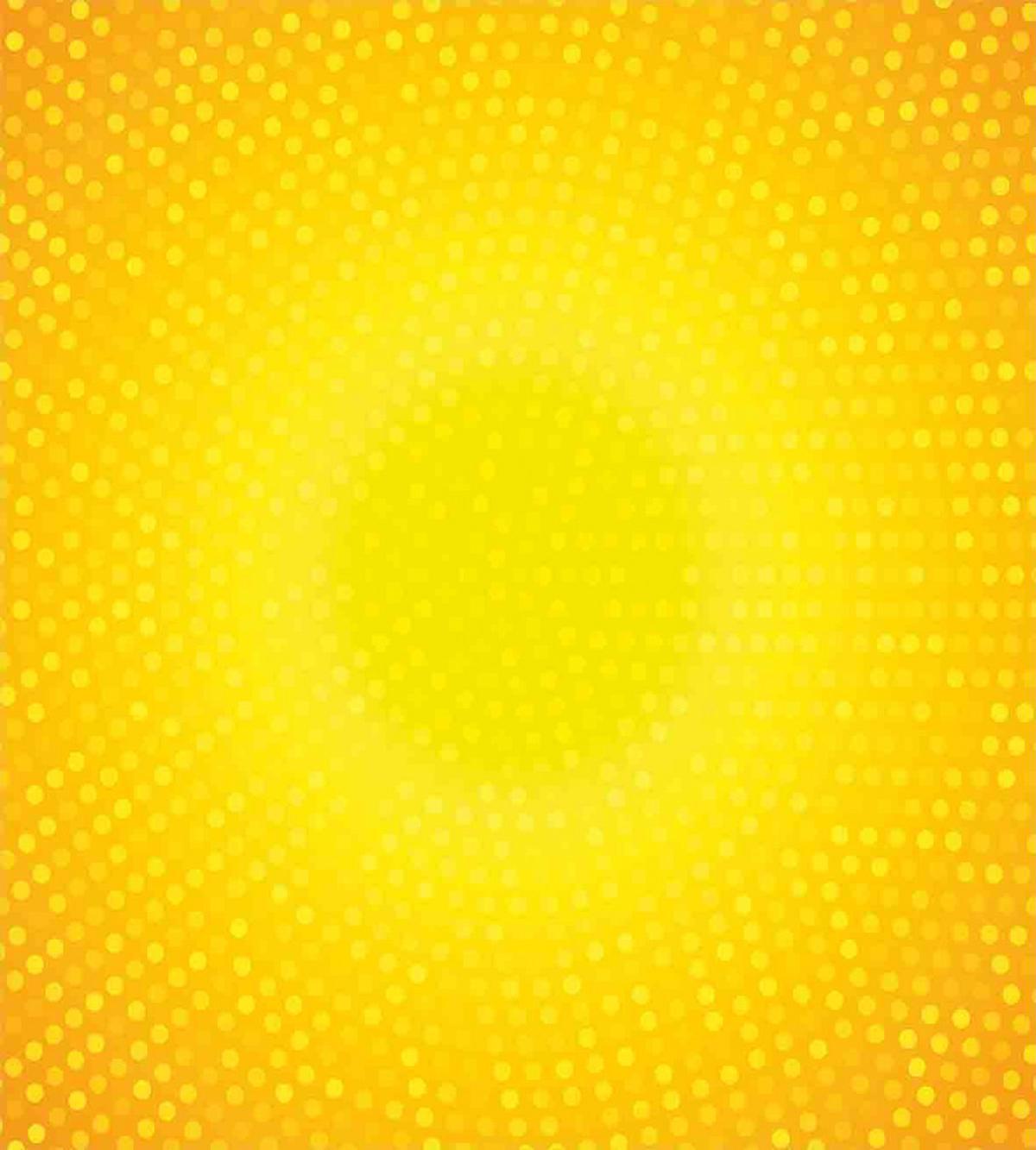Yellow Ombre Circles — Pattern