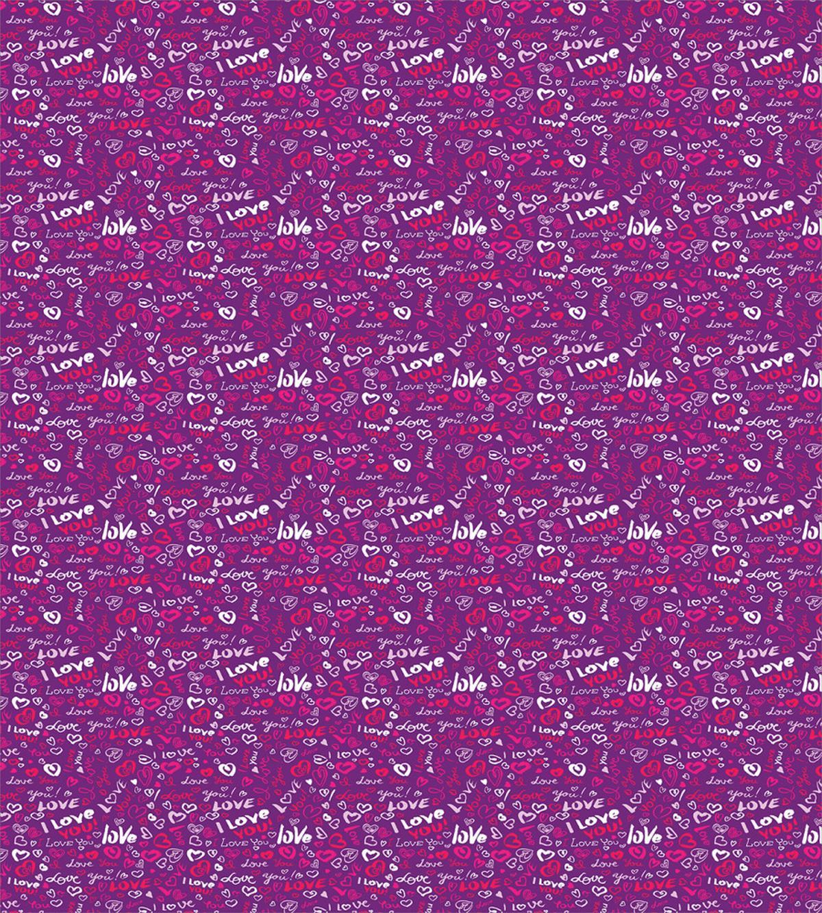 Fun Hearts Purple — Pattern