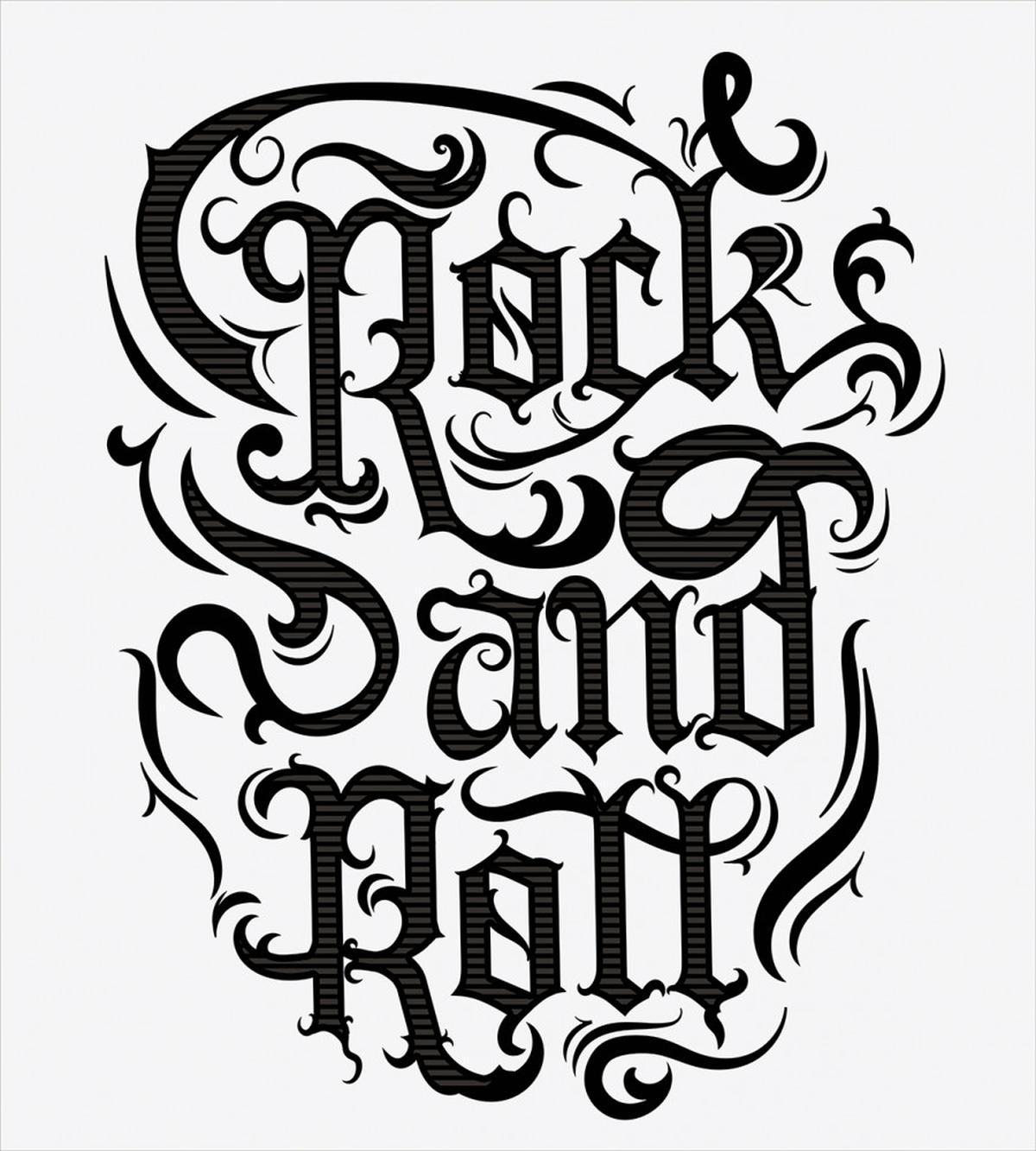Vintage Rock 'n' Roll — Pattern