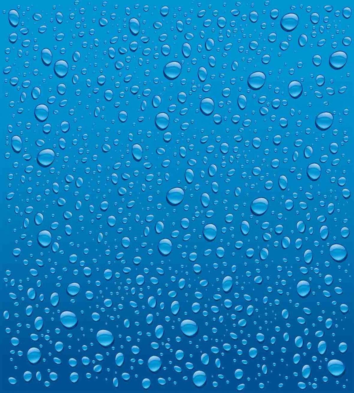 Water Drops Aquatic Rain — Pattern