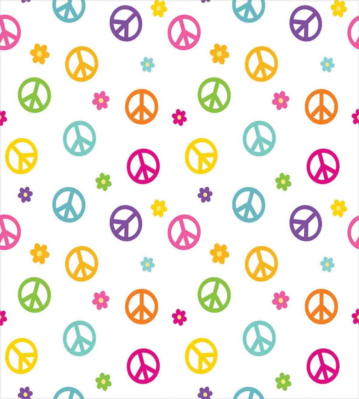 Old Peace Sign — Pattern