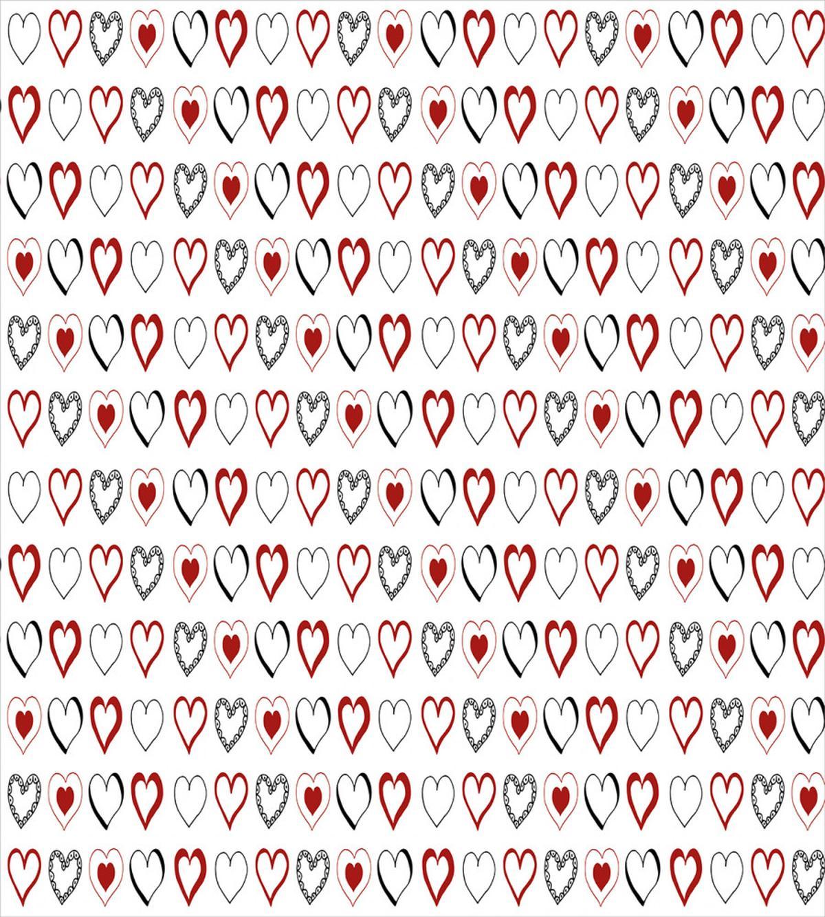 Doodle Hipster Romance — Pattern