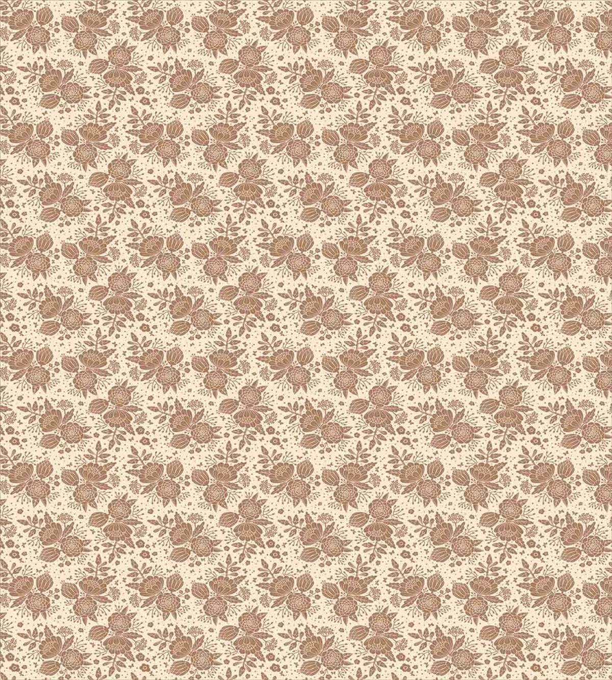 Oriental Blooming Peonies — Pattern