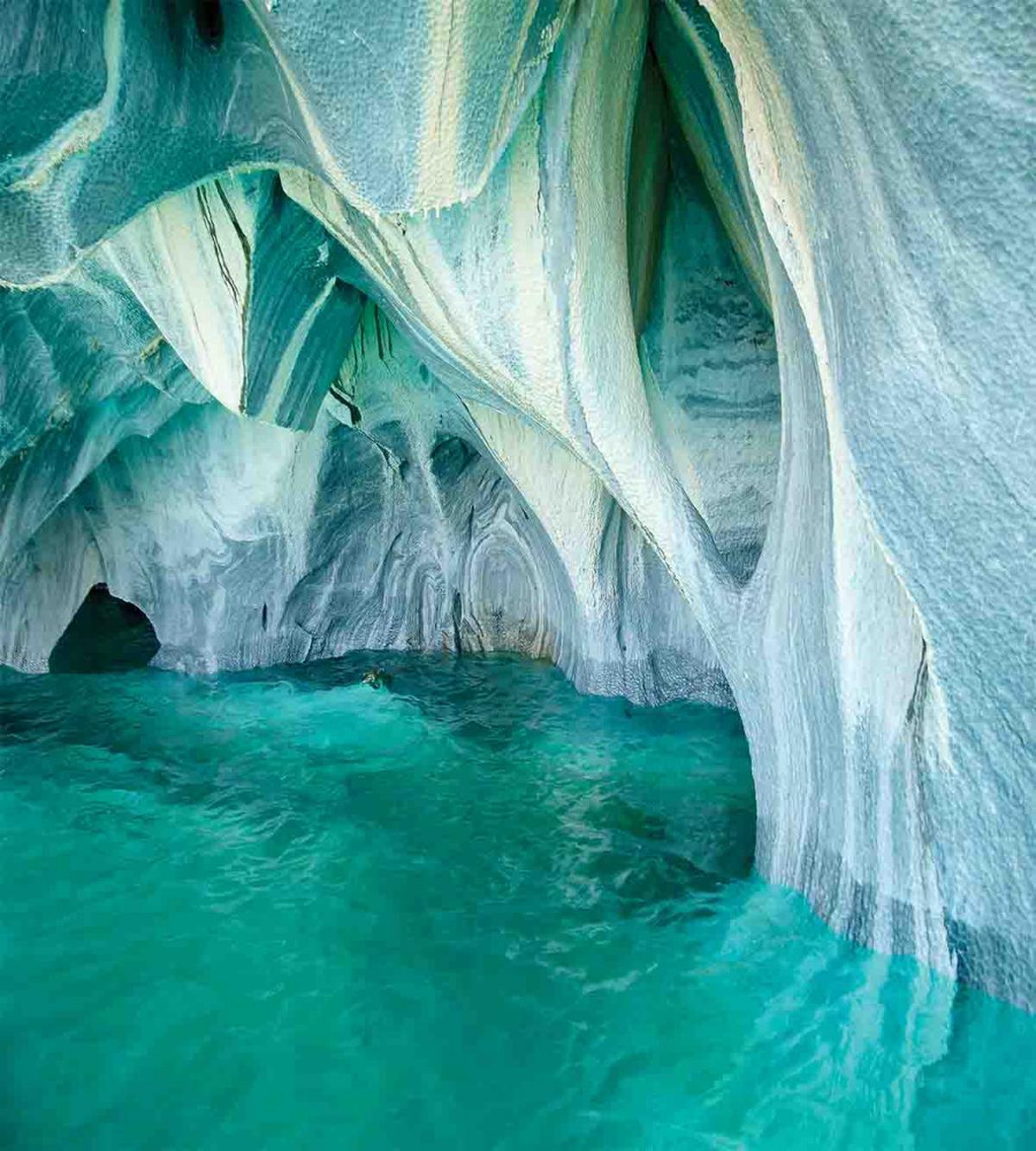 Marble Caves Lake — Pattern