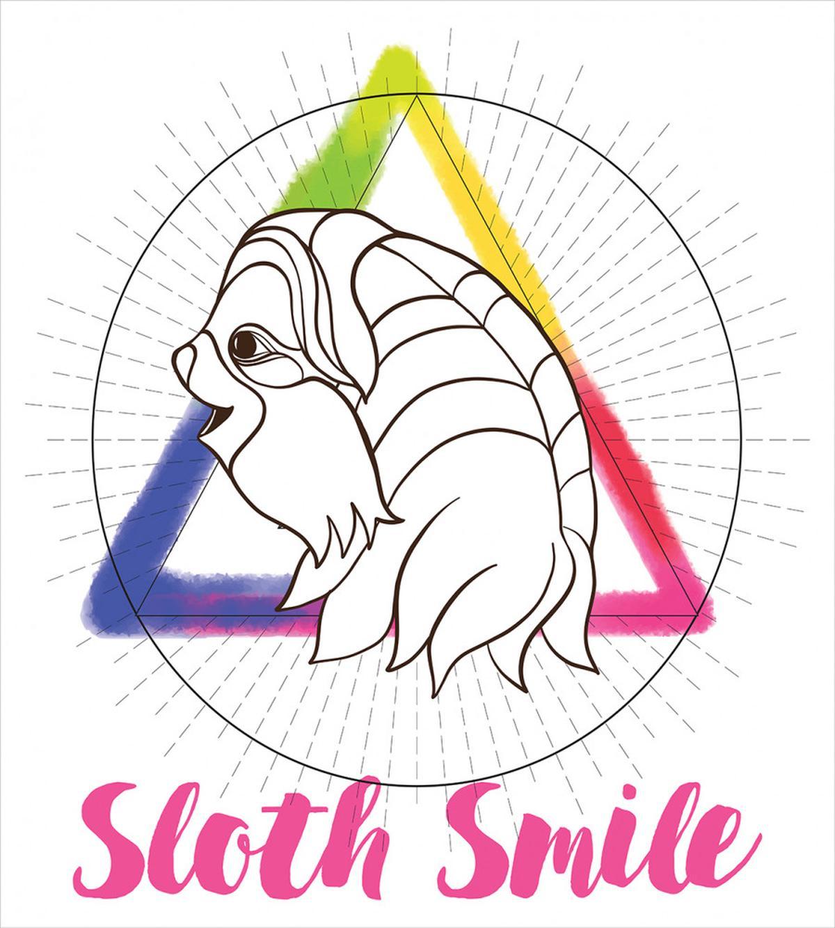 Smiling Animal Geometric — Pattern