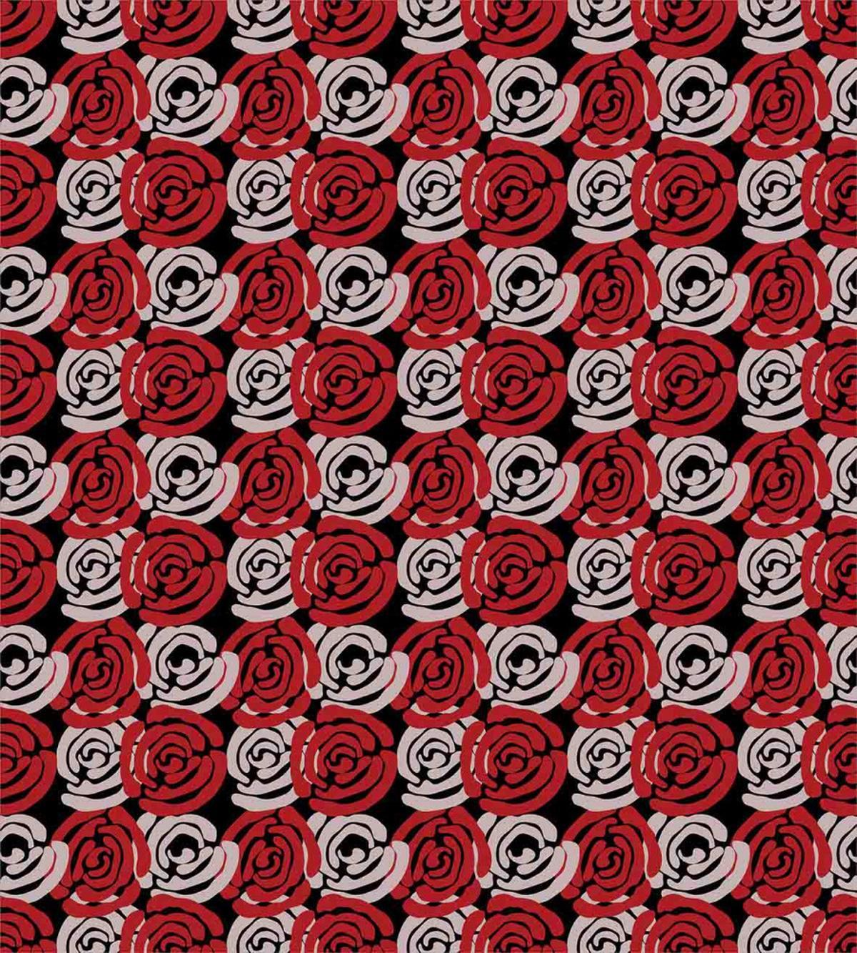 Digital Featured Rose — Pattern