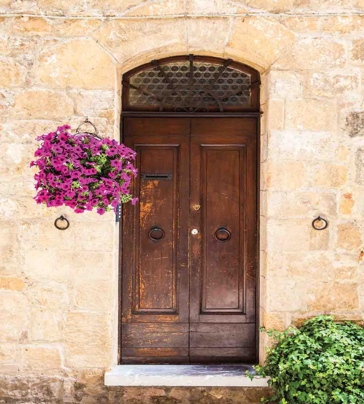 Rusty Wood Door Italian — Pattern