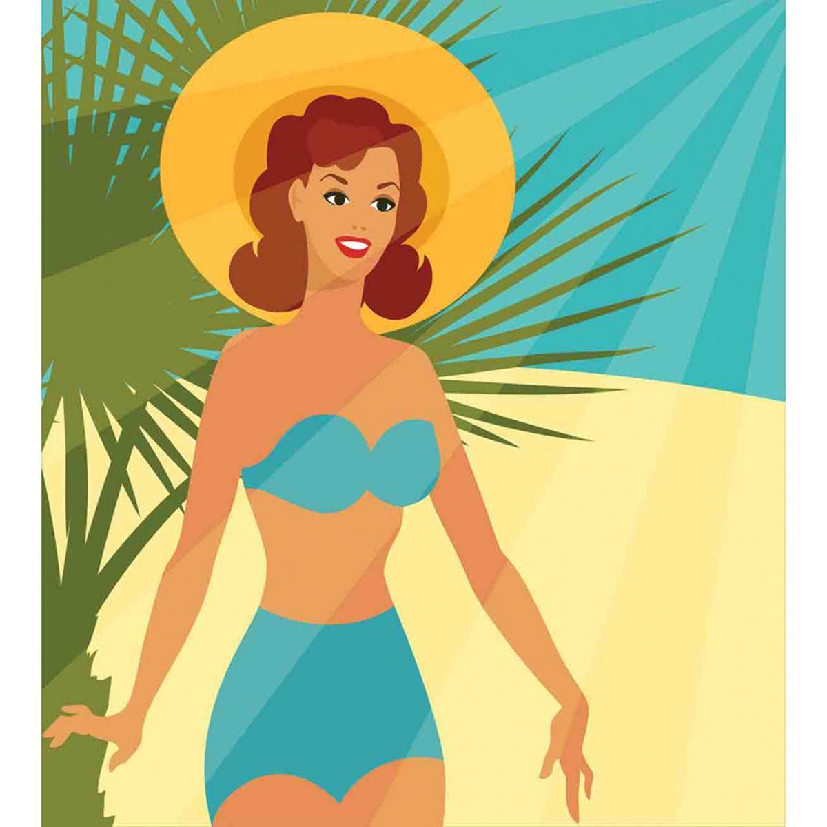 1950s Style Bikini — Pattern