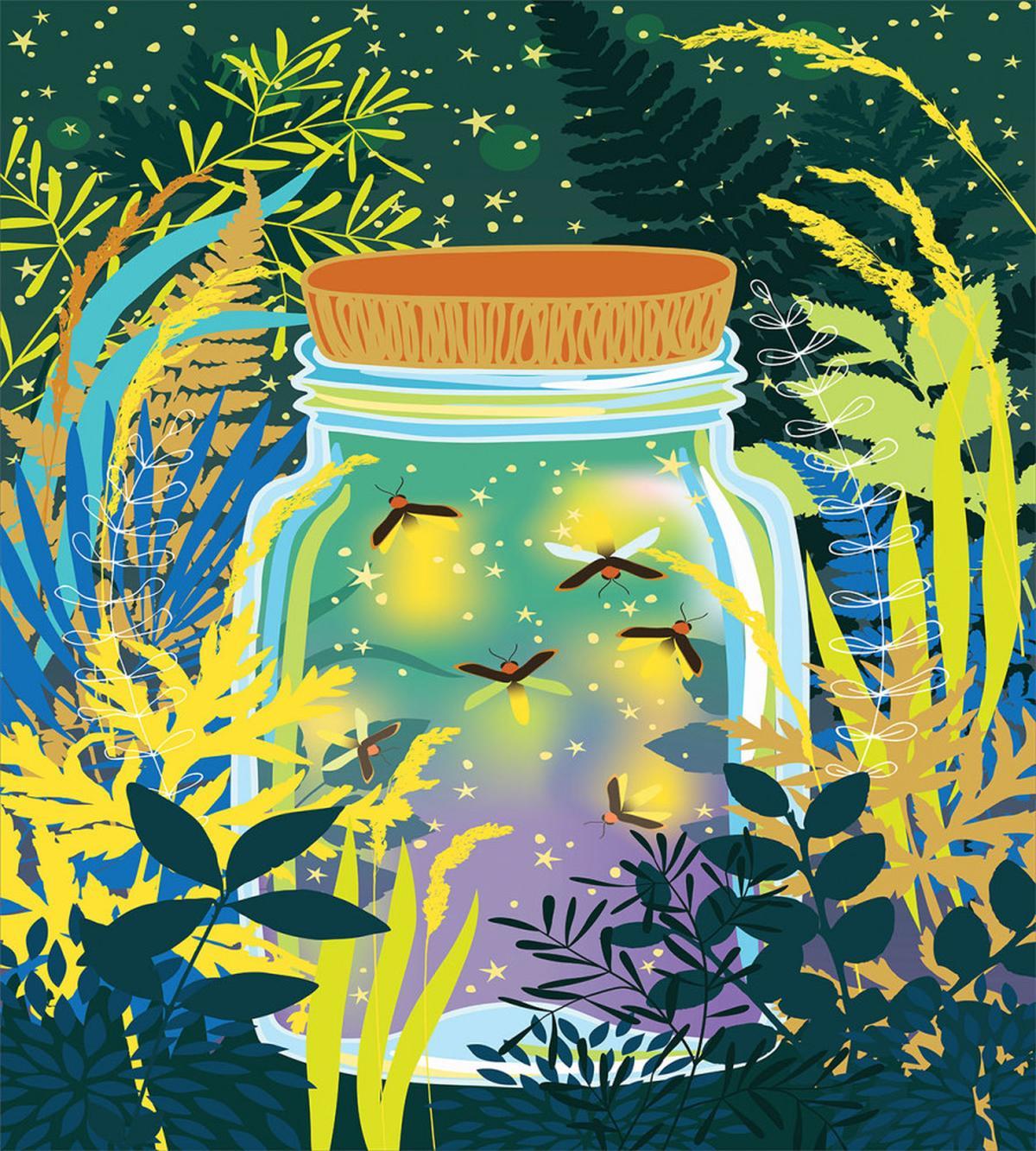 Surreal Forest Landscape — Pattern