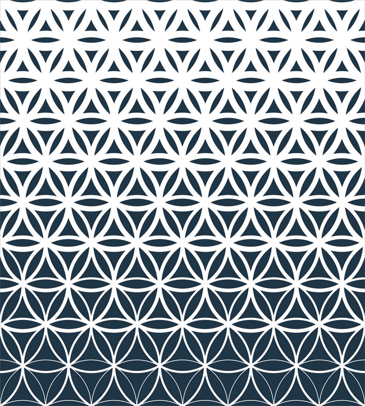 Retro Ombre Curves — Pattern