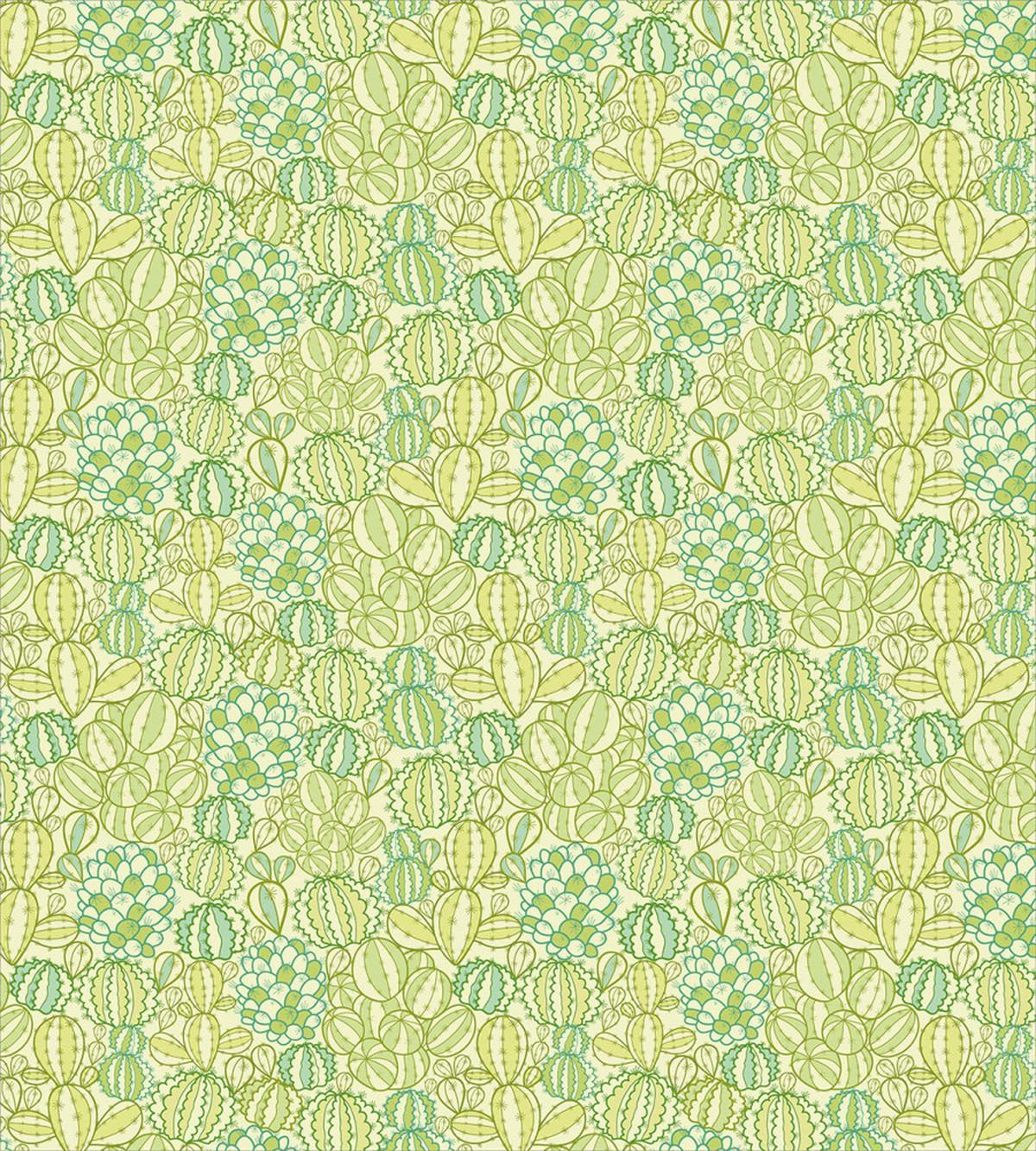 Thorny Plants Natural Tones — Pattern