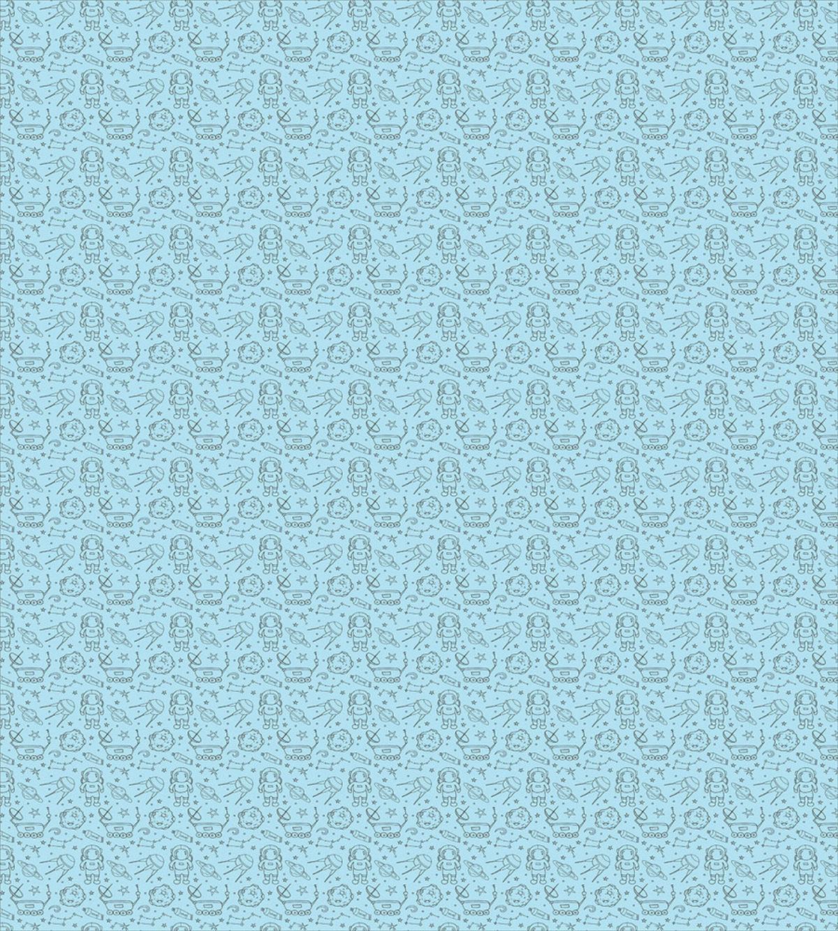 Doodle Style Space Object — Pattern